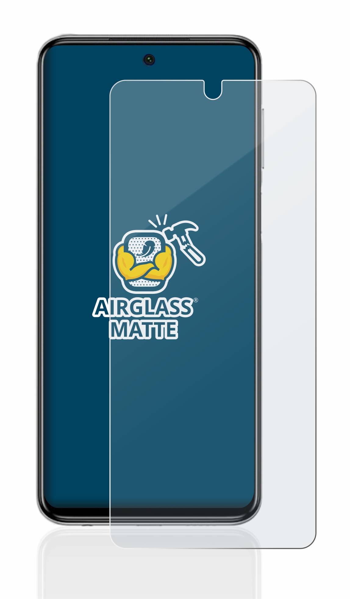 BROTECT AirGlass Matt Glas Schutz Folie für Xiaomi Redmi Note 9S
