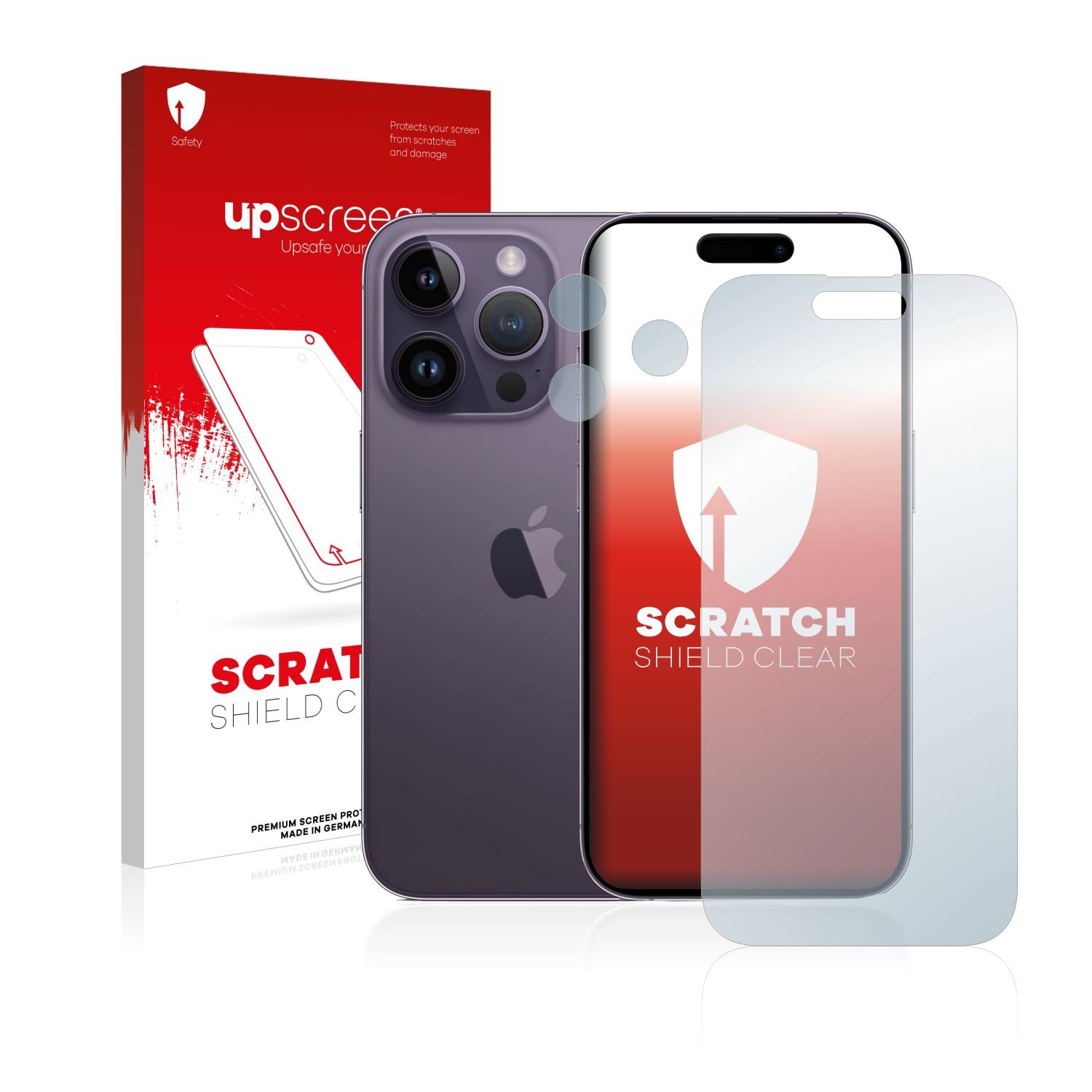 upscreen Scratch Shield Schutzfolie für Apple iPhone 14 Pro (Display+Kamera)