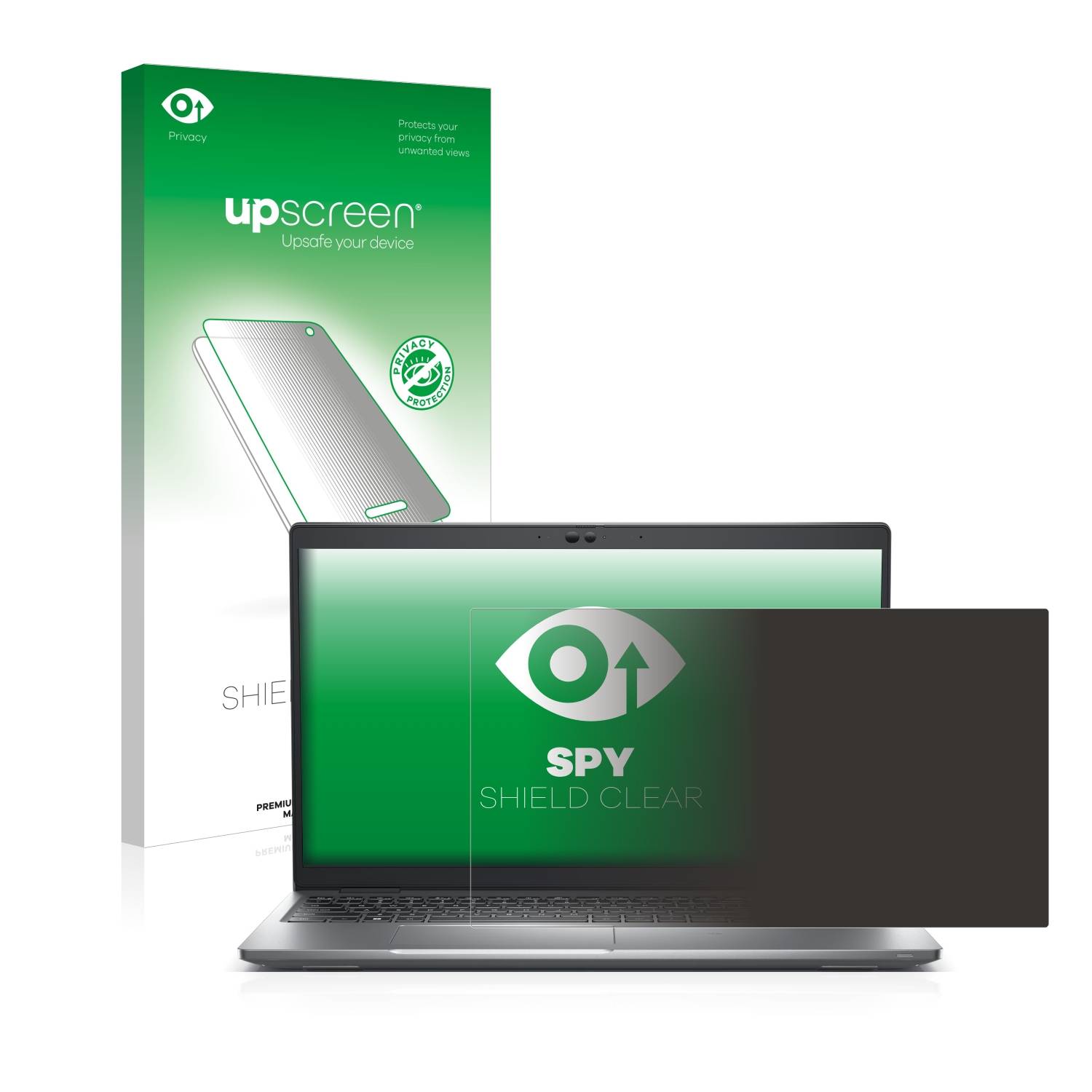 upscreen Blickschutzfolie für Dell Latitude 5530 Anti-Spy Privacy Blaulichtschutz Sichtschutzfolie