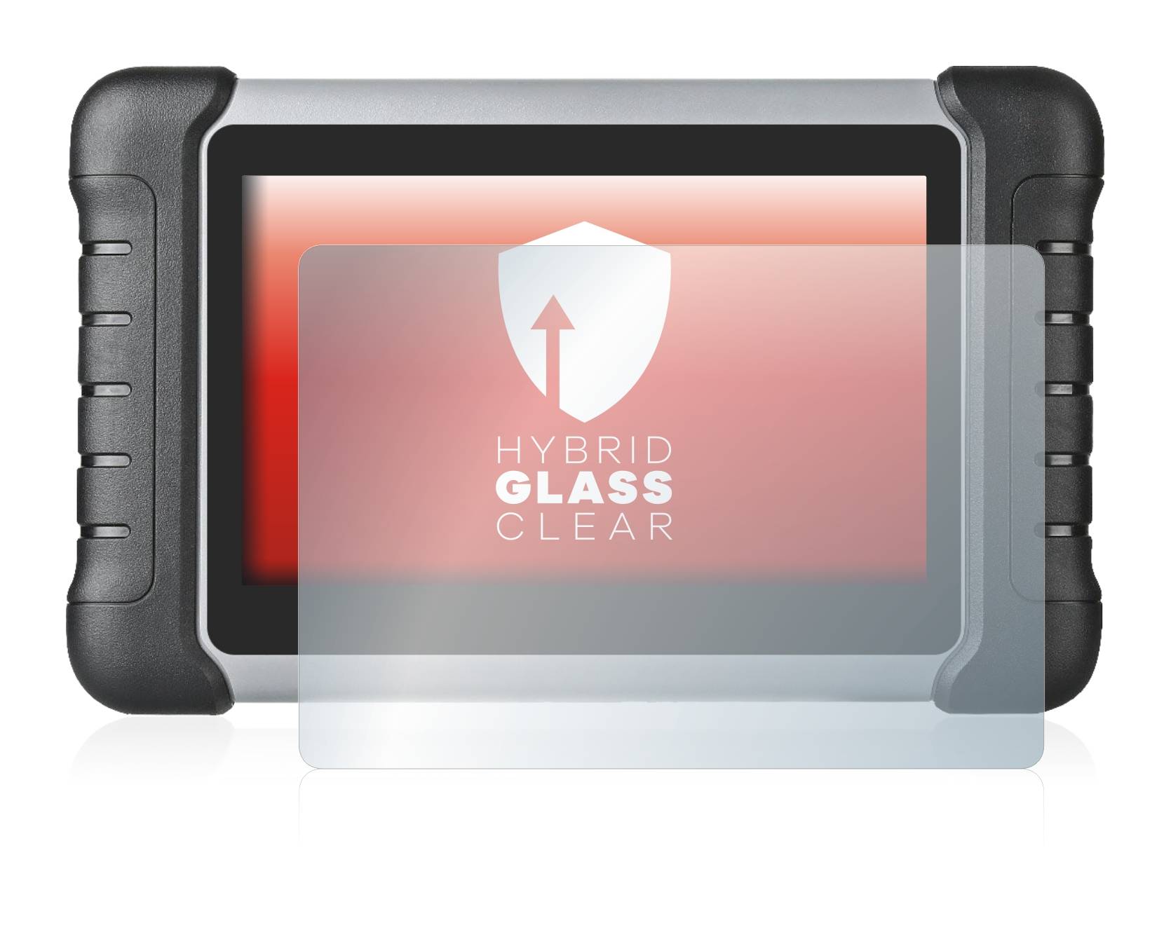 upscreen Flexible Schutz Glas Folie für Autel MaxiCOM MK808/ PRO MP808TS Schutzglas 9H Hybridglas Klar
