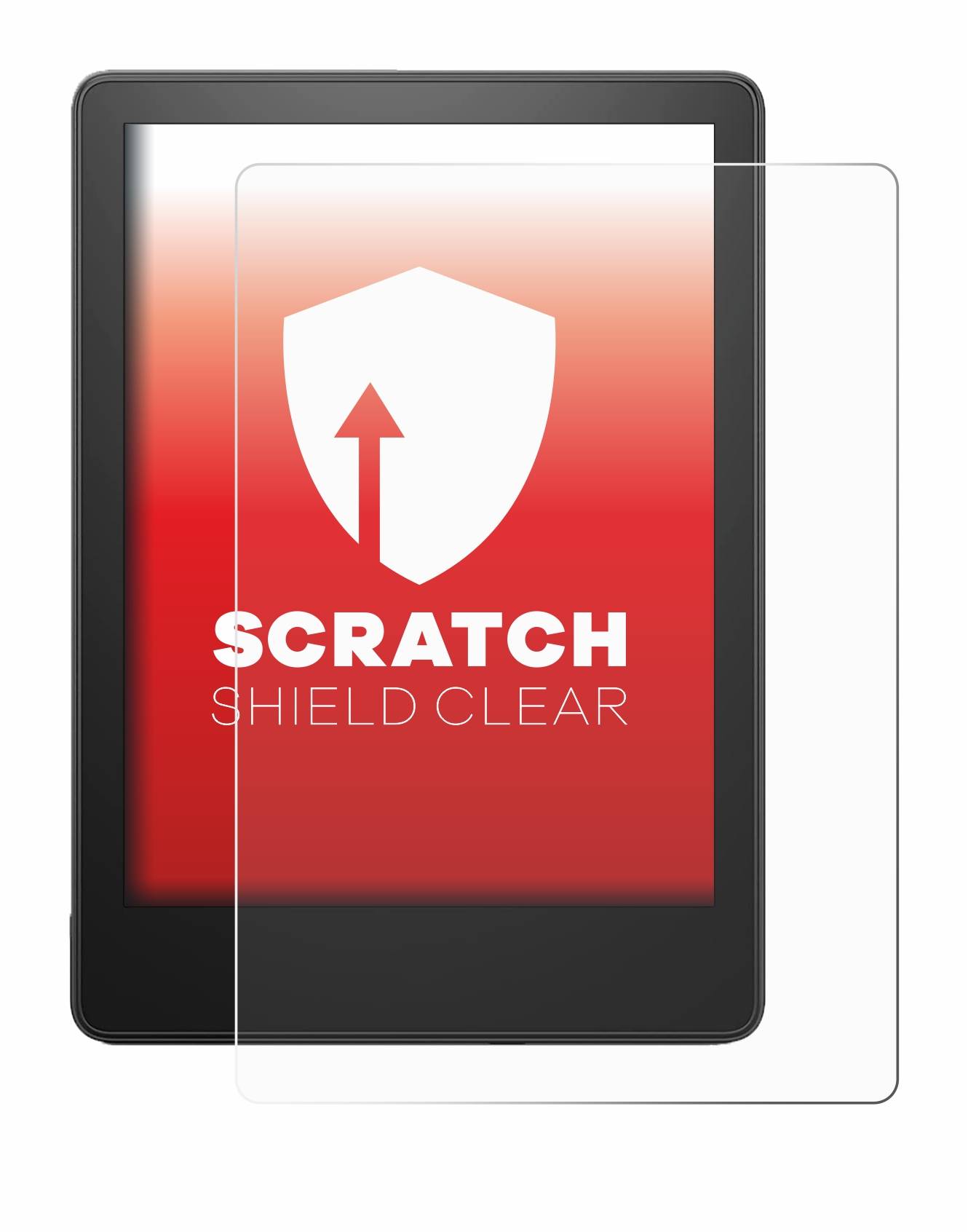 upscreen Schutzfolie für Amazon Kindle Paperwhite 2021 / 2023 Kratzschutz Anti-Fingerprint Klar