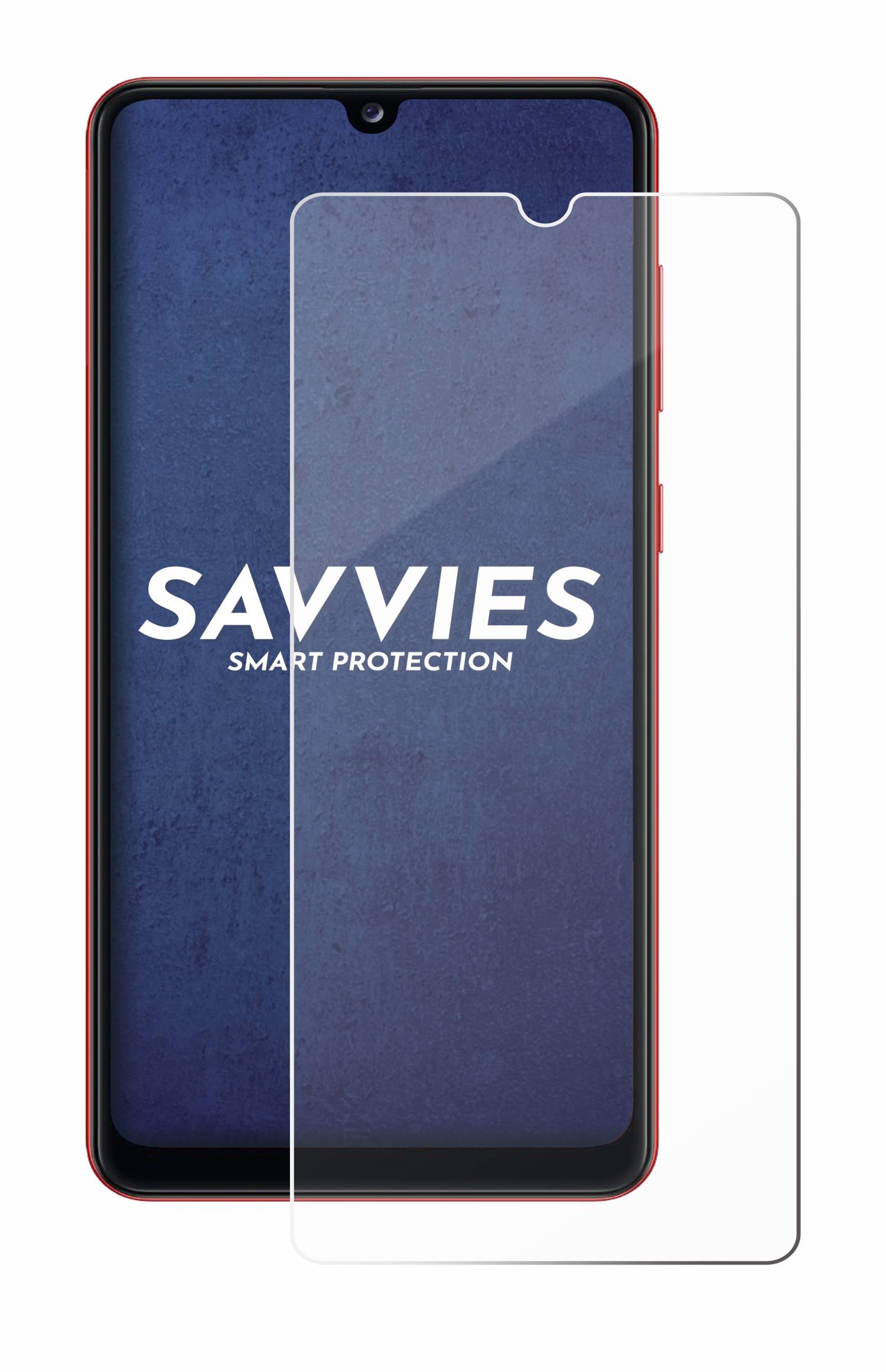 Savvies Clear Schutzglas für Samsung Galaxy A31
