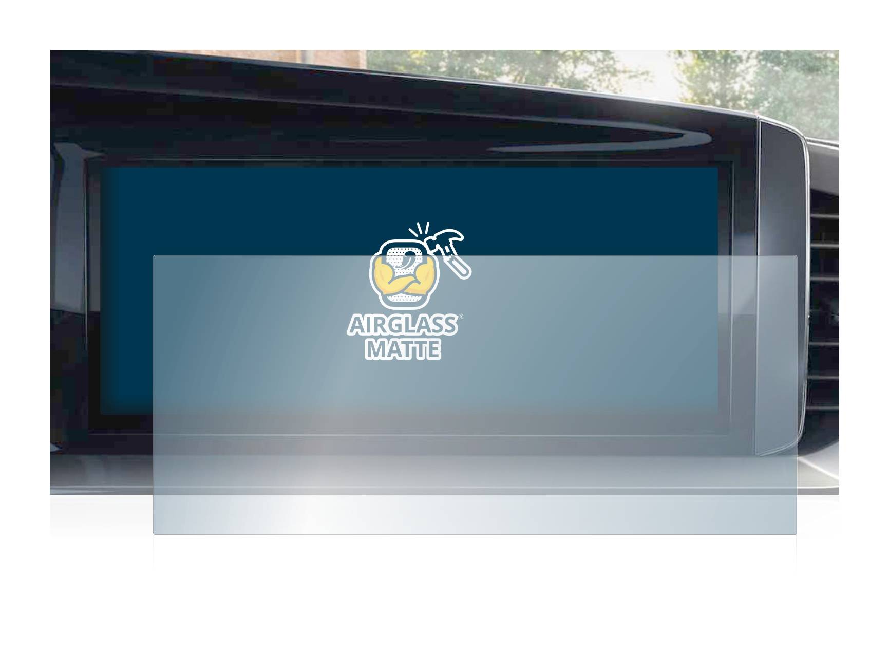 BROTECT AirGlass Matt Glas Schutz Folie für Opel Mokka B 2022 Infotainment System 10