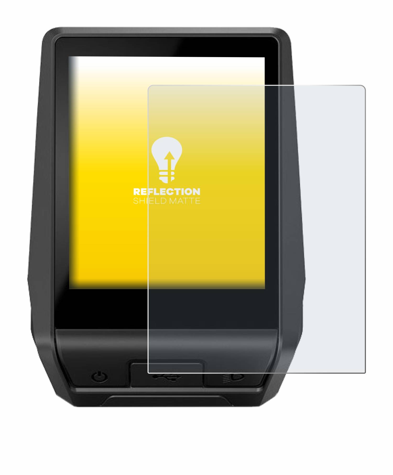 upscreen Schutzfolie für Bosch Nyon 2 2021 / Nyon 2020 Folie Matt Entspiegelt Anti-Reflex