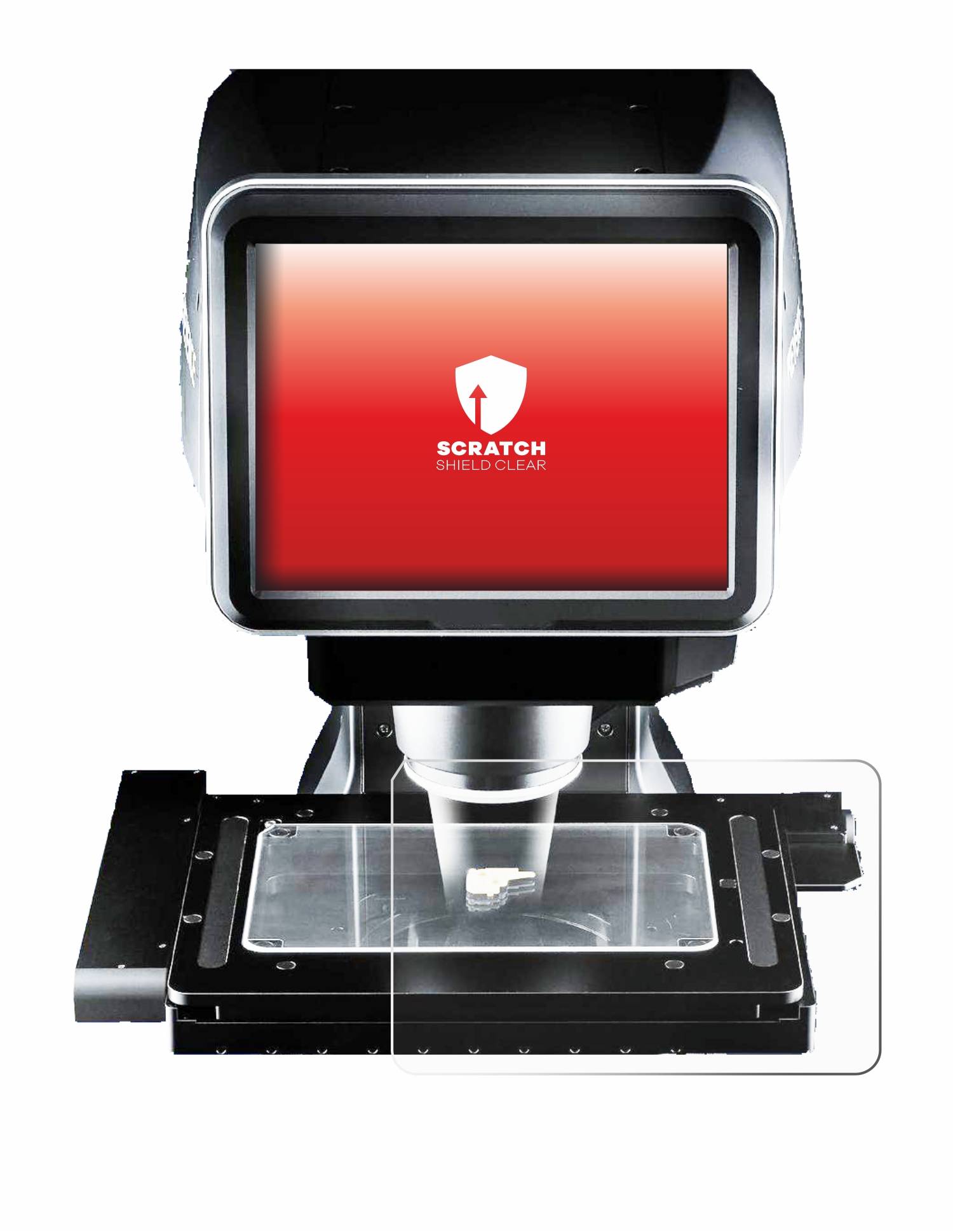 upscreen Schutzfolie für Keyence LM-1100 Glasplatte Kratzschutz Anti-Fingerprint Klar