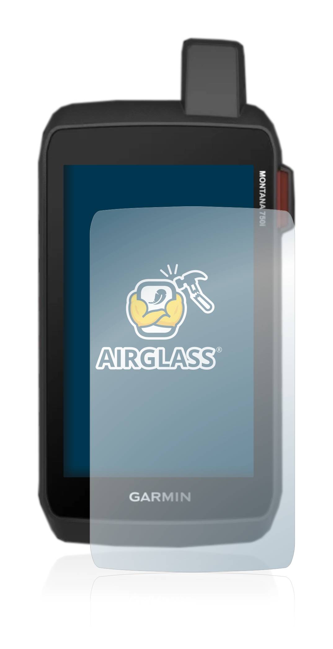 BROTECT AirGlass Flexible Schutz Glas Folie für Garmin Montana 700i Klar Transparent