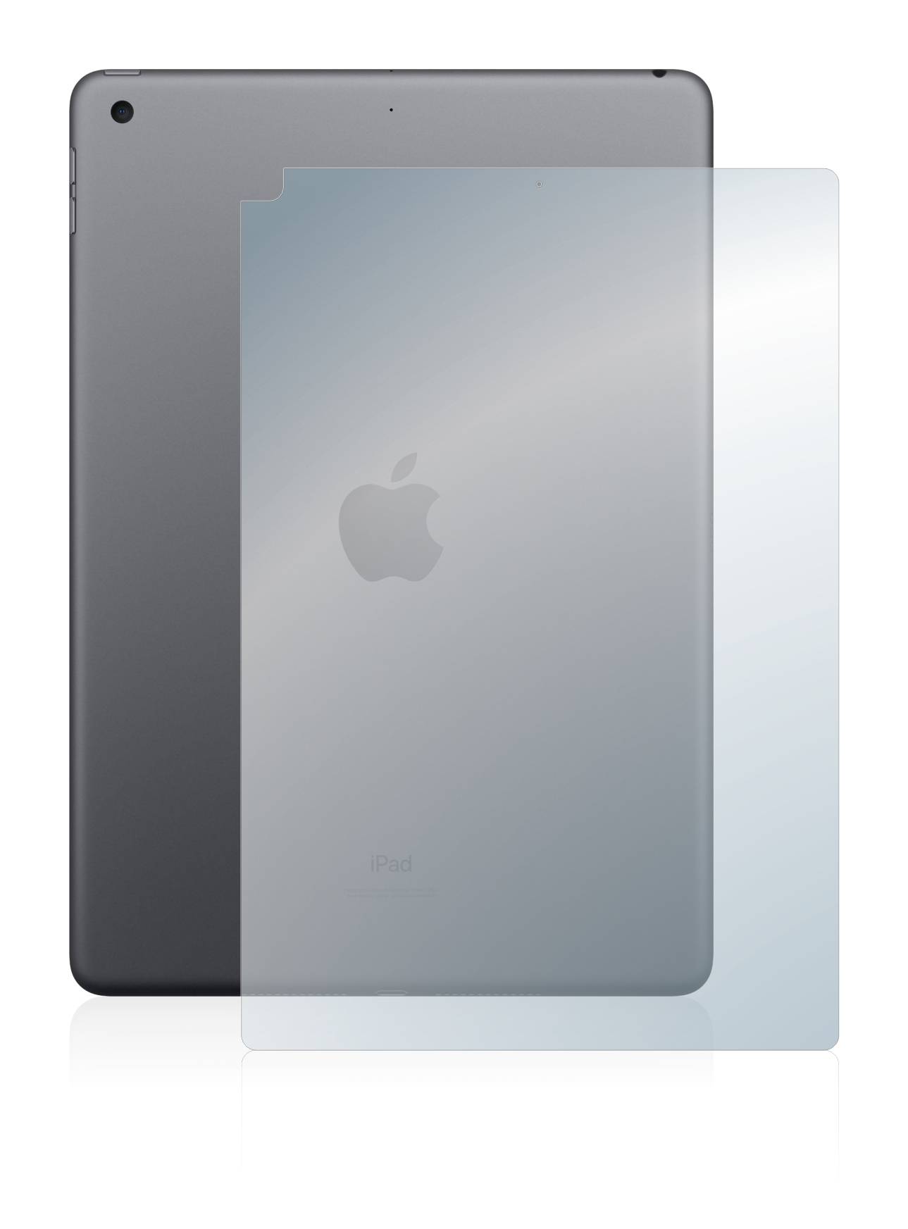 BROTECT AirGlass Matt Glas Schutz Folie für Apple iPad 10.2? WiFi 2021 (Rückseite, 9 Gen.)