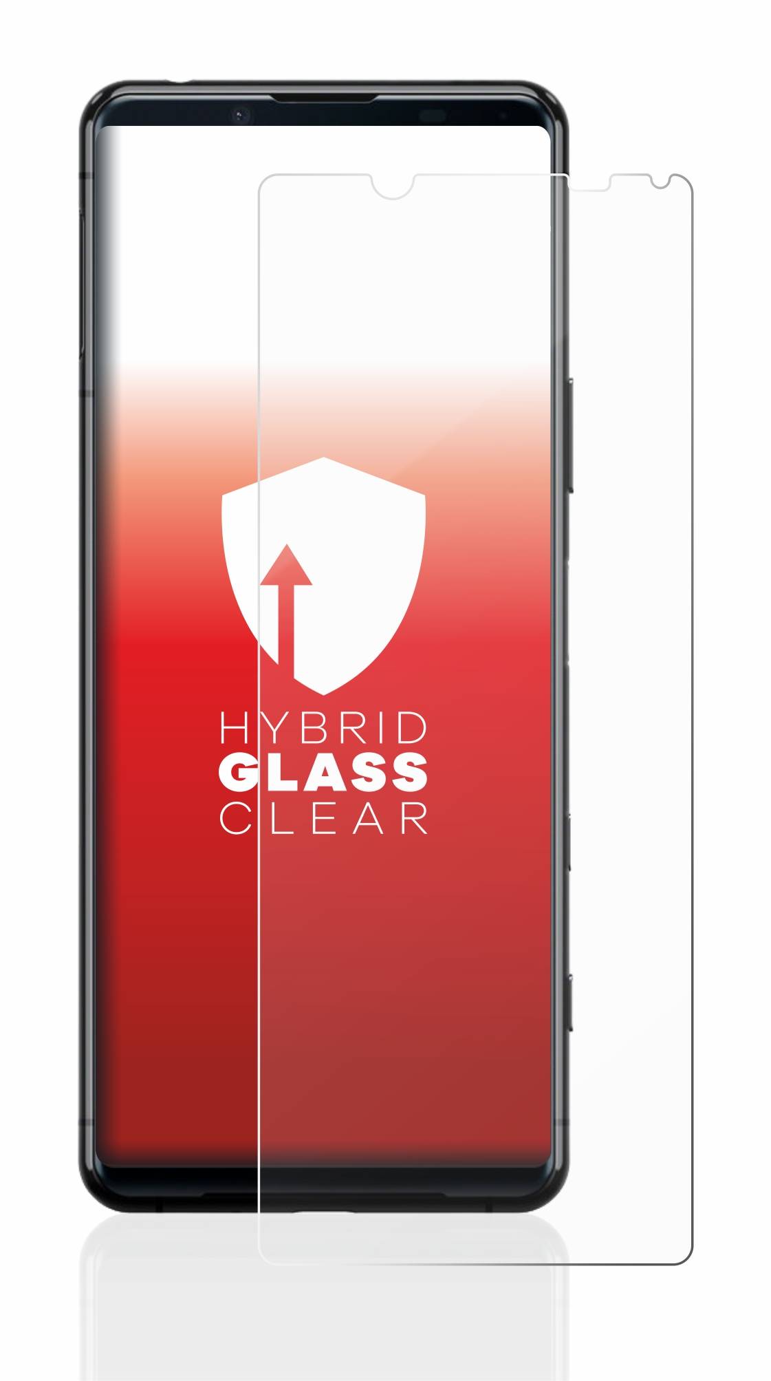 upscreen Hybrid Glas Panzer-Folie für Sony Xperia 5 II