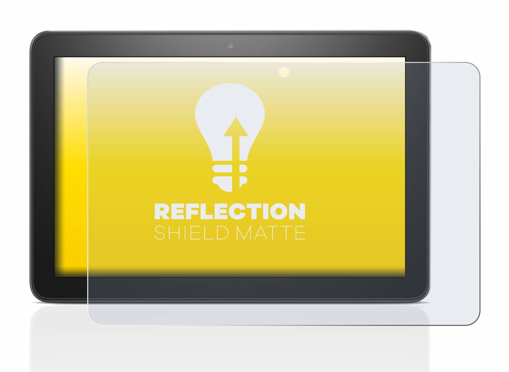 upscreen Reflection Shield Matt Schutzfolie für Amazon Fire HD 8 2020 (10. Gen.)