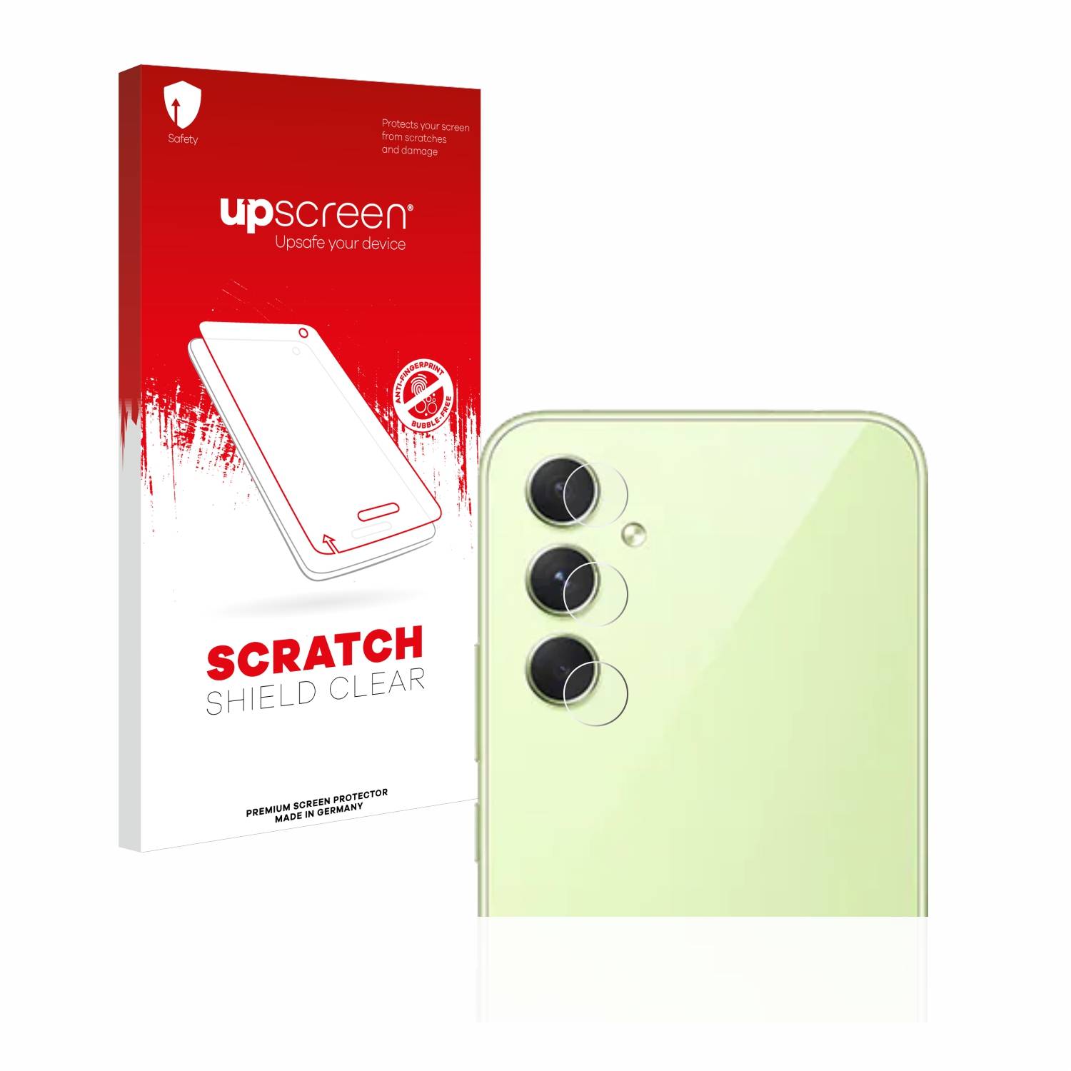 upscreen Scratch Shield Schutzfolie für Samsung Galaxy A54 5G (NUR Kameraschutz)