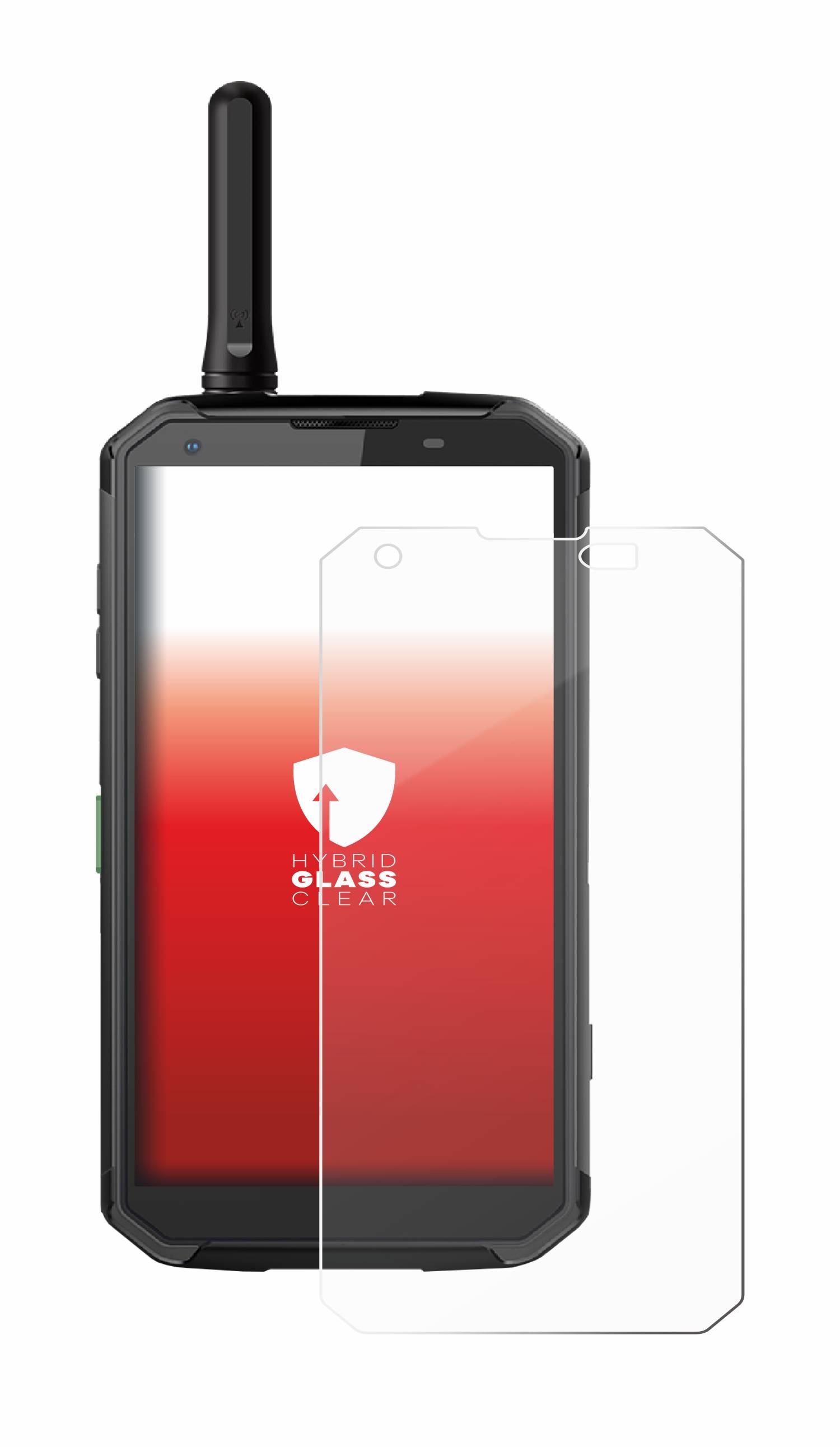 upscreen Hybrid Glas Schutz-Folie für Blackview BV9500 Pro