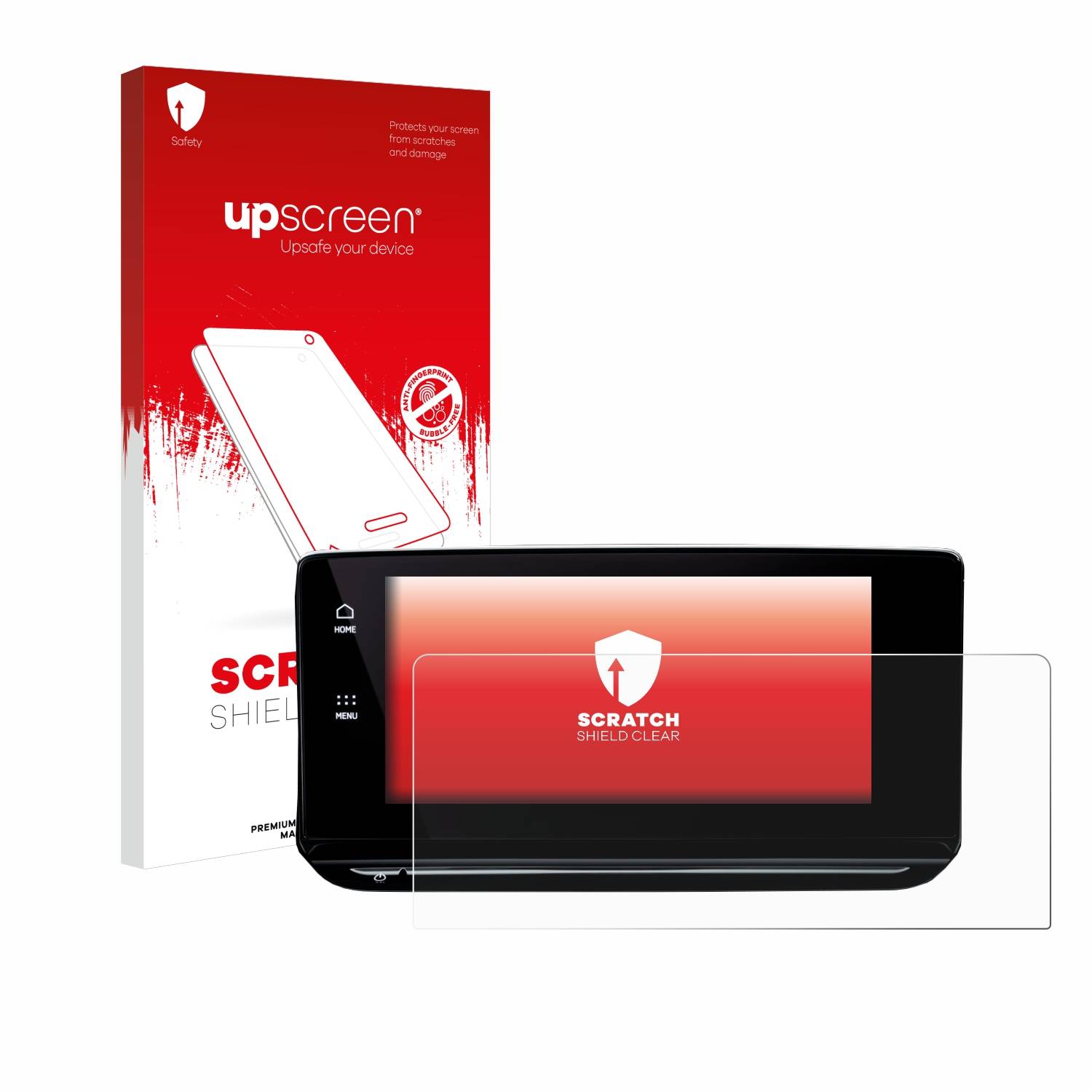 upscreen Scratch Shield Schutzfolie für Skoda Octavia 4 2020-2022 Columbus