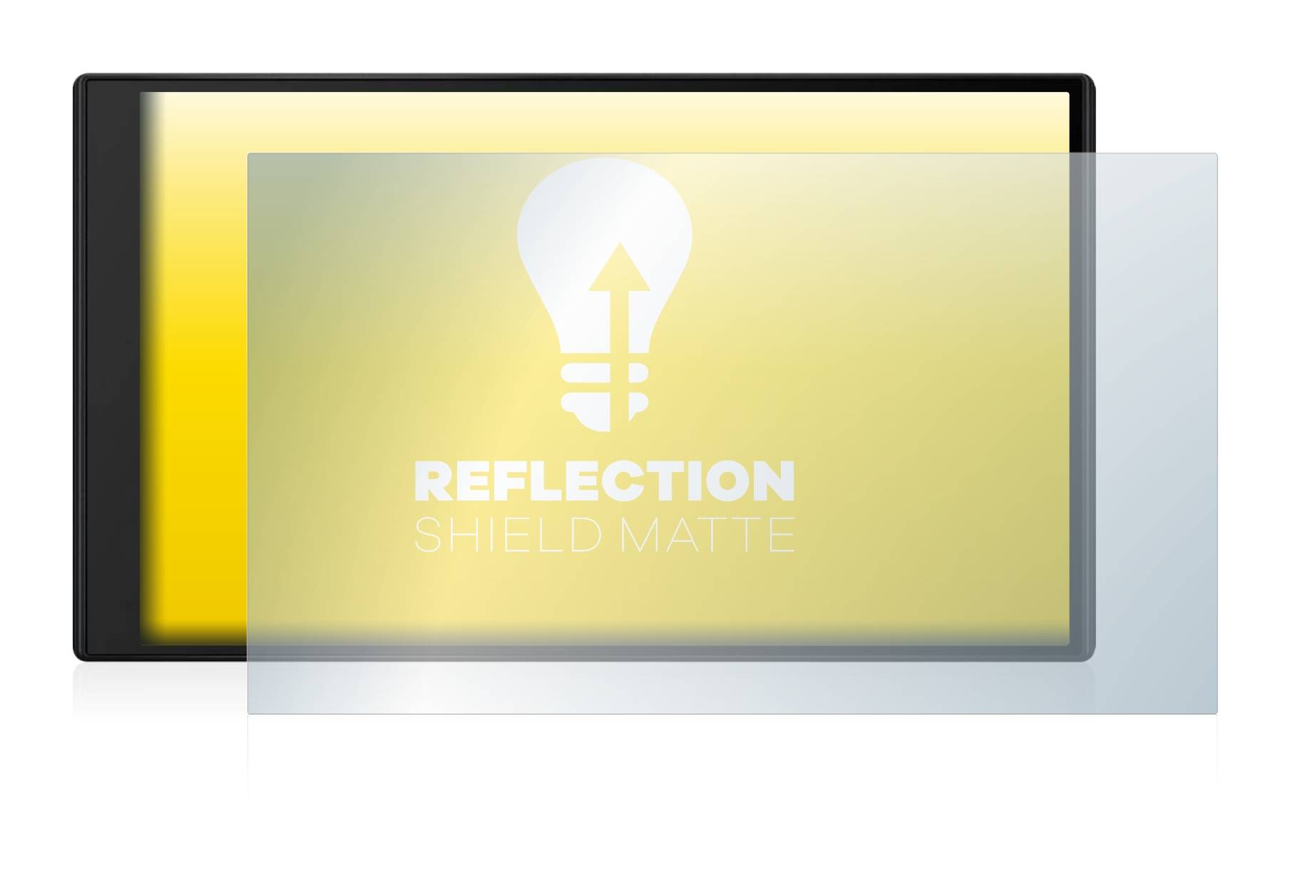 upscreen Schutzfolie für Garmin DriveSmart 76 MT-D Folie Matt Entspiegelt Anti-Reflex