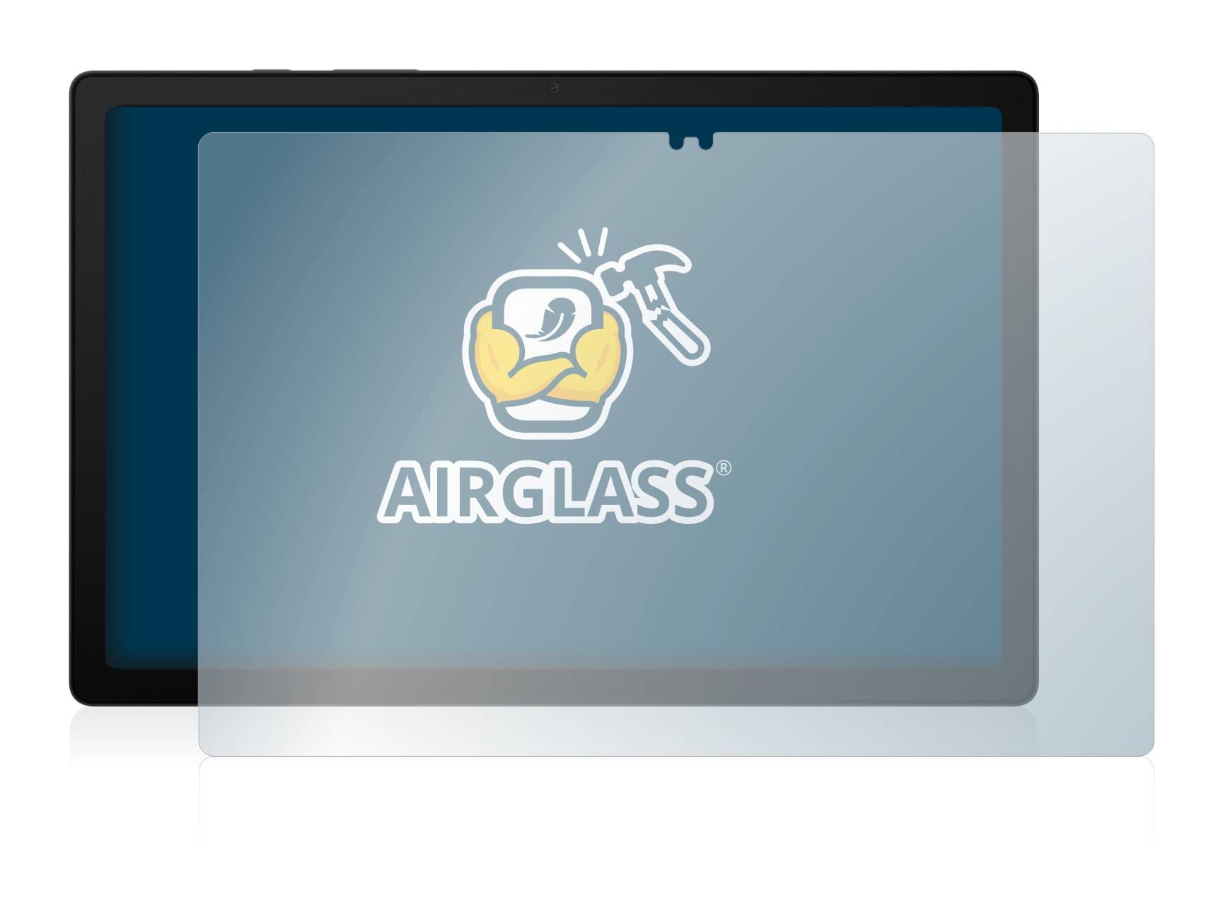BROTECT AirGlass Glas Schutz-Folie für Samsung Galaxy Tab A8 LTE - Schutzglas