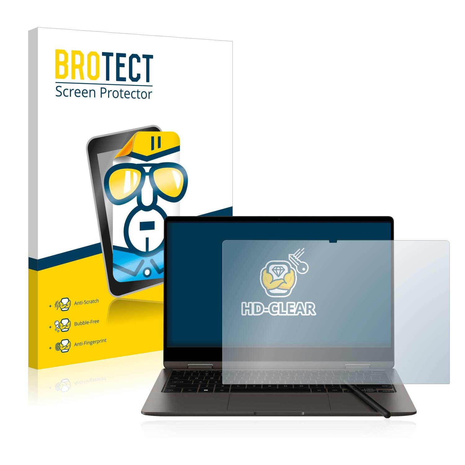 BROTECT Displayschutz-Folie für Samsung Galaxy Book3 360 13