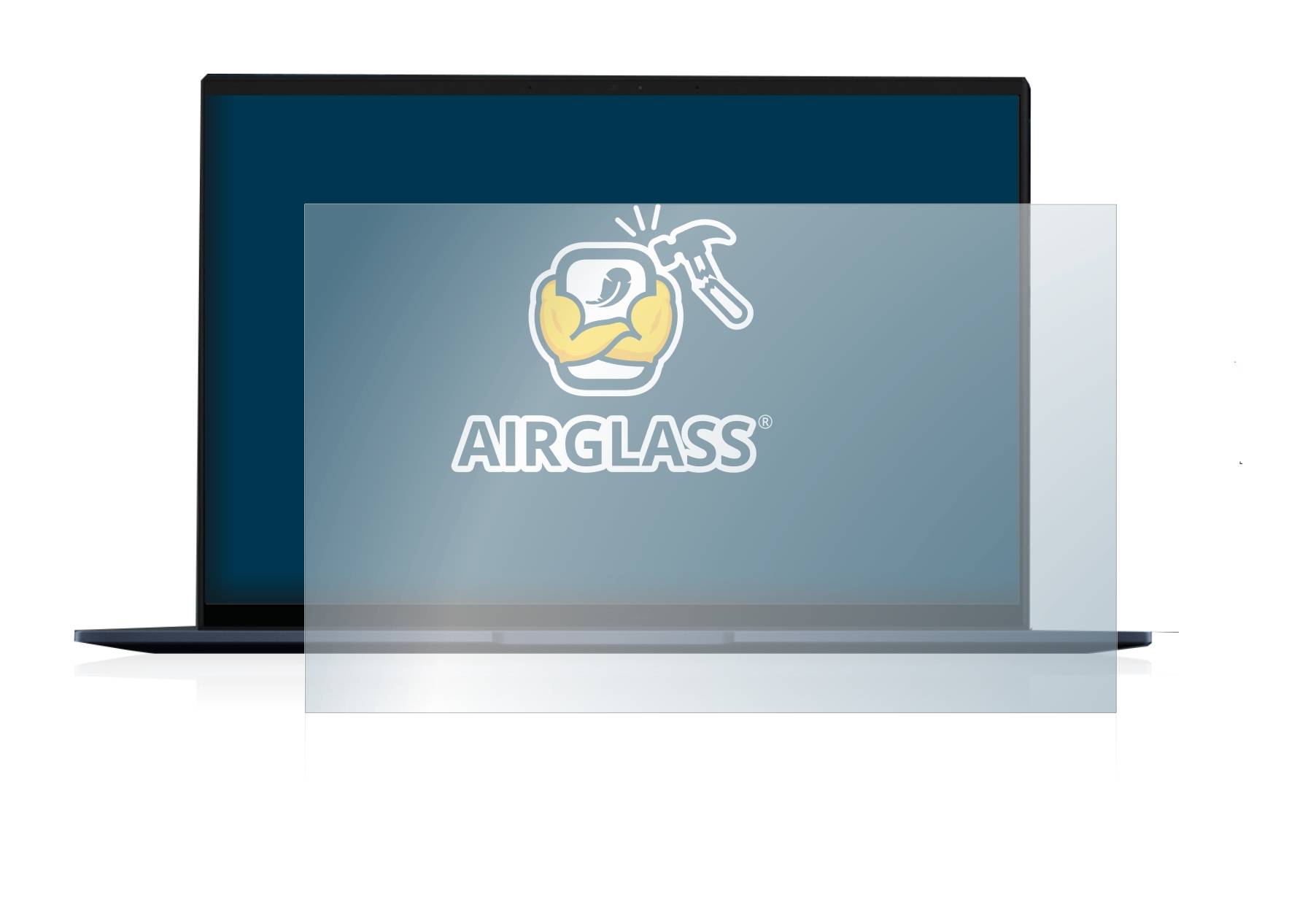 BROTECT AirGlass Glas Schutz-Folie für ASUS ZenBook 14 OLED - Schutzglas