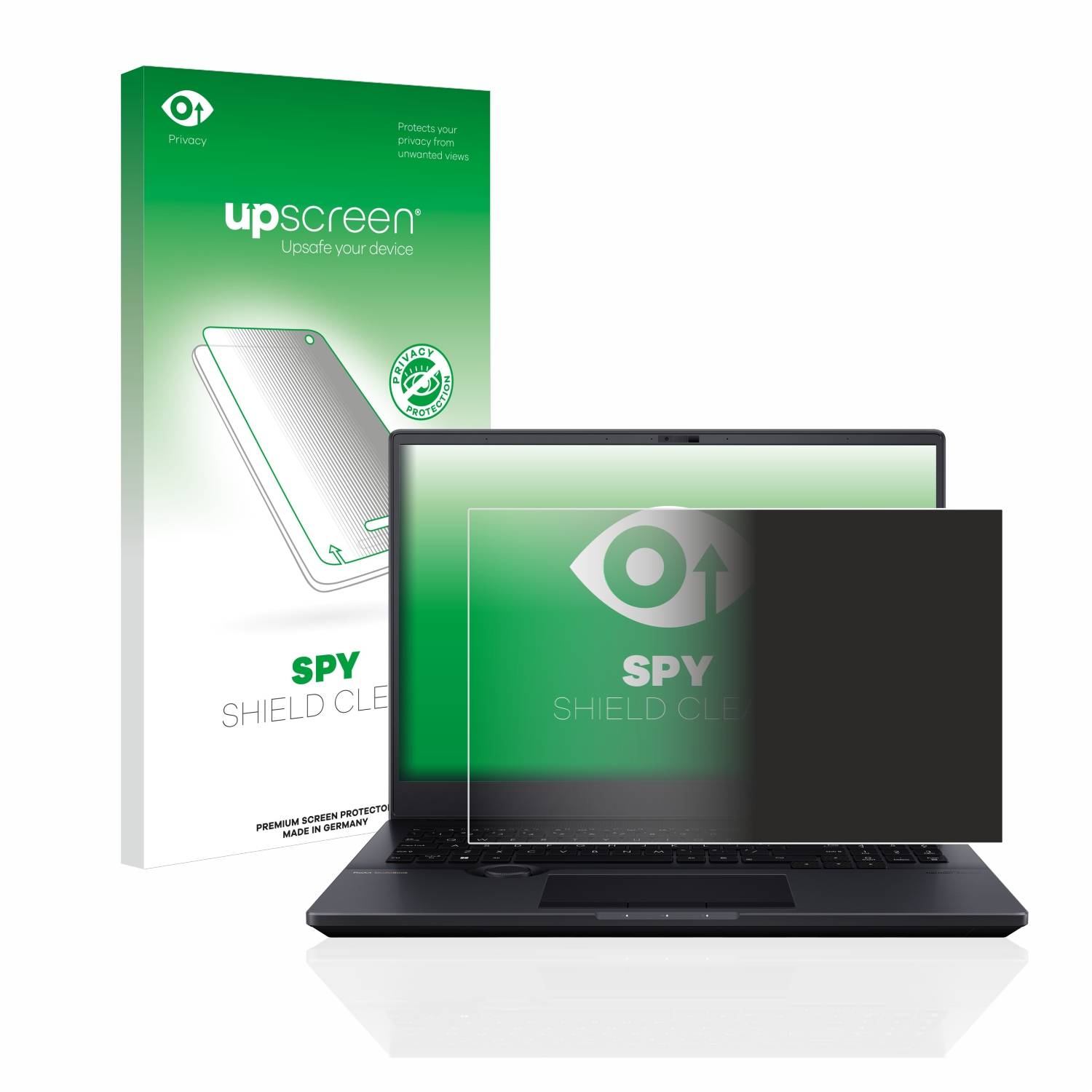 upscreen Spy Shield Sichtschutz-Folie für ASUS ProArt StudioBook 16 OLED