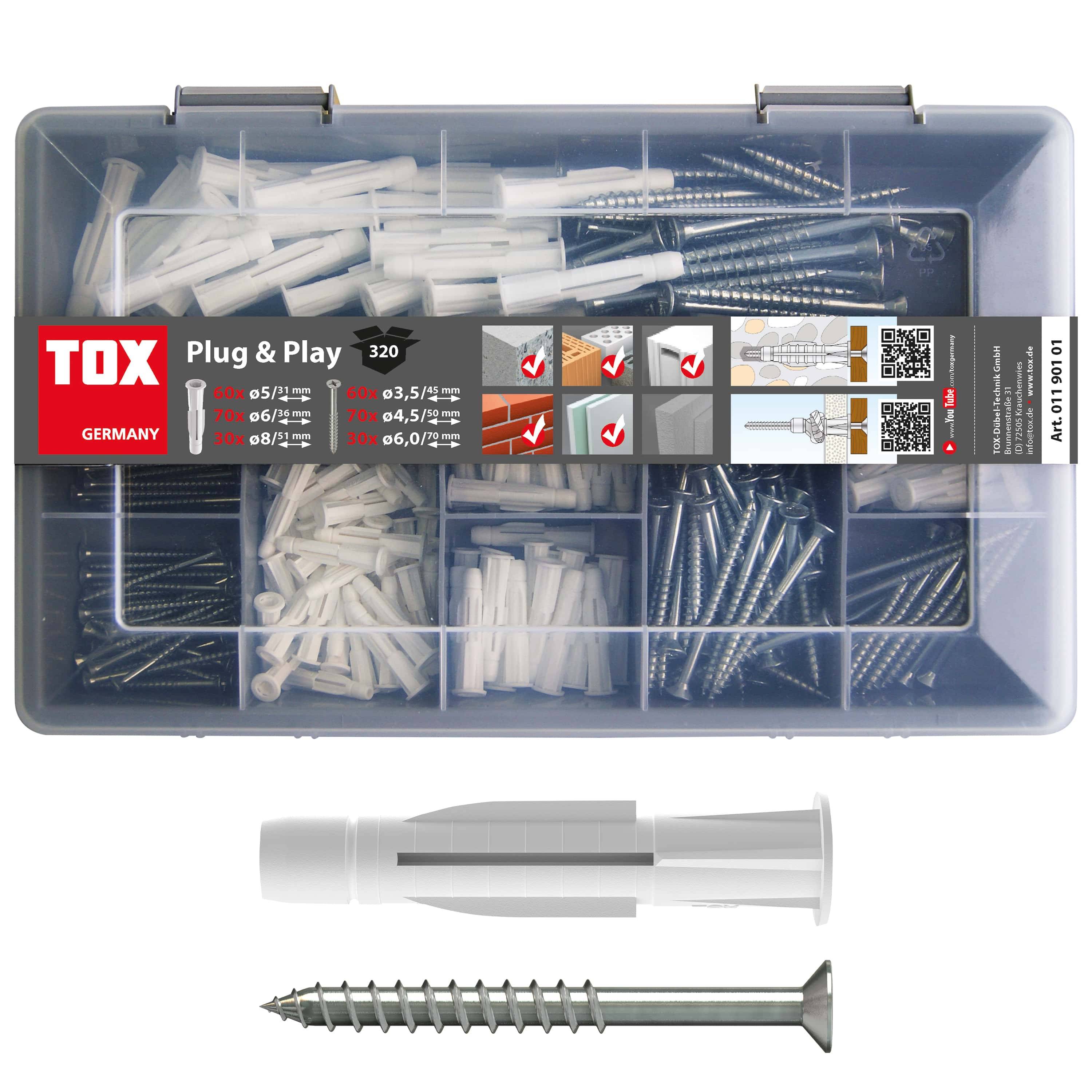 TOX-Dübel-Techn. Standardsortiment 01190101