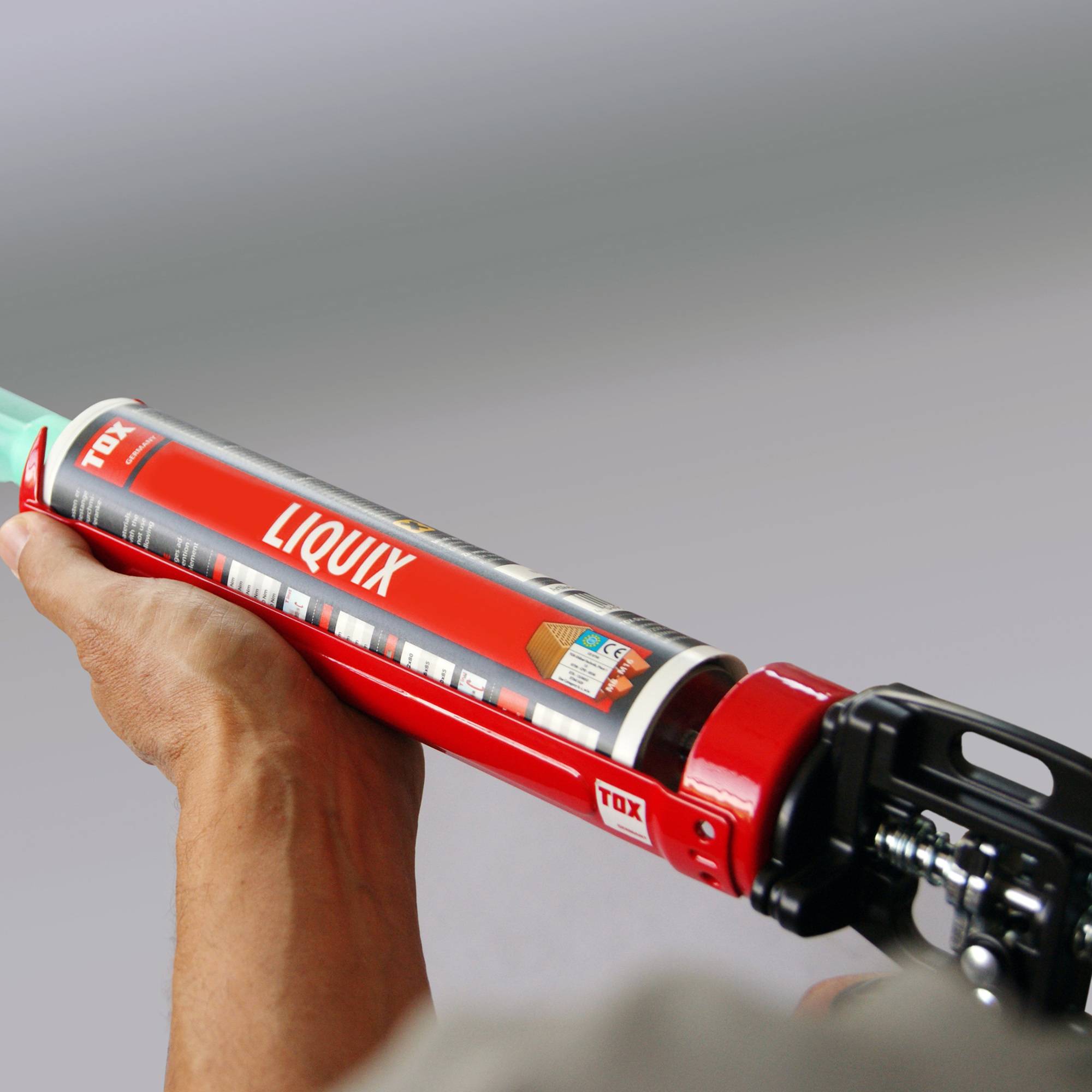 TOX Auspresspistole Liquix Blaster für Verbundmörtelkartuschen 150, 280 und 300 ml