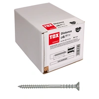 TOX Justierschraube Distance stufenlose Ausrichtung von Holzkonstruktionen 6x80 mm - 100 Stück TOX Justierschraube Distance stufenlose Ausrichtung von Holzkonstruktionen 6x80 mm - 100 Stück