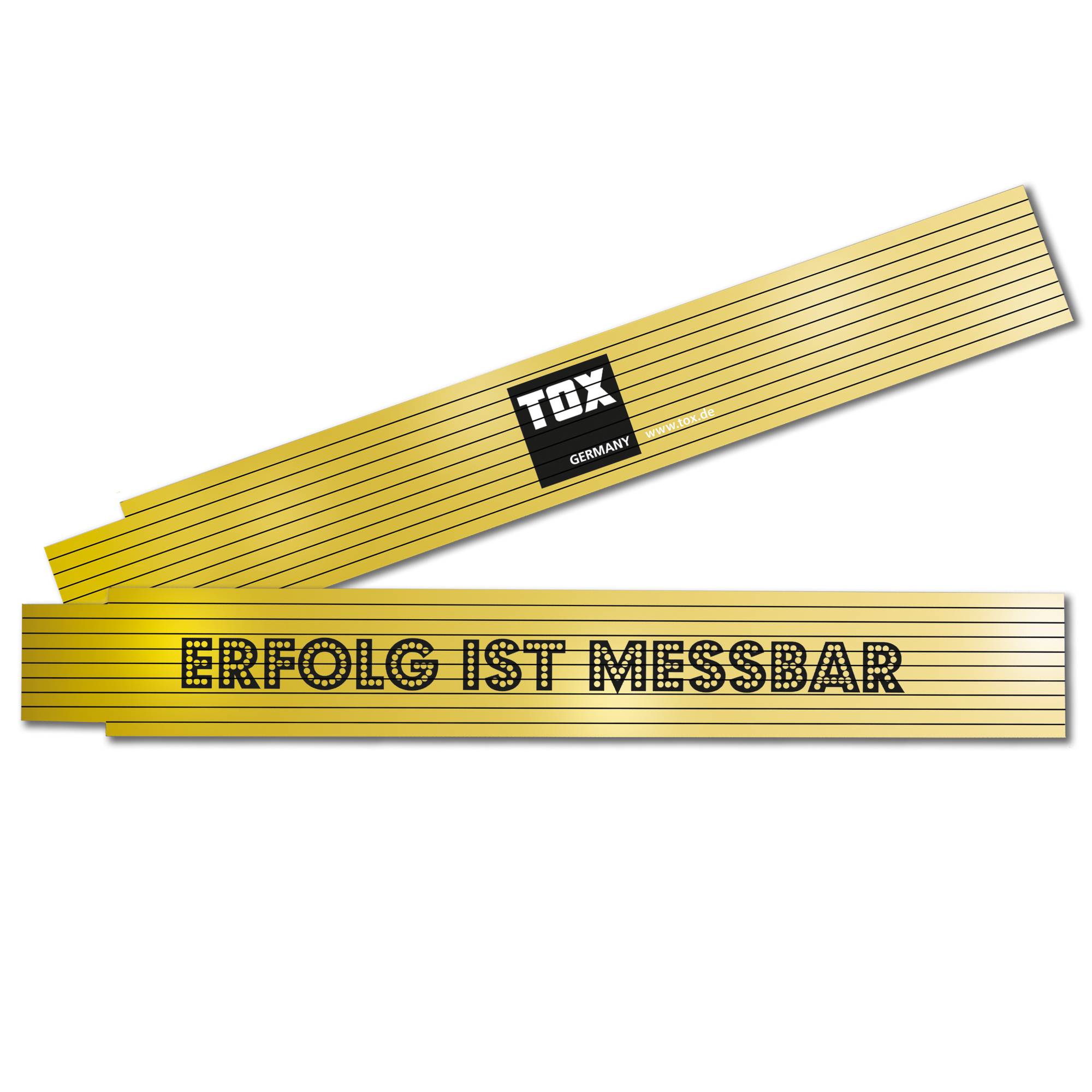 Tox-Dübel-Technik Doppelmeter«Erfolg ist Messbar» 2 mTox-Dübel Doppelmeter