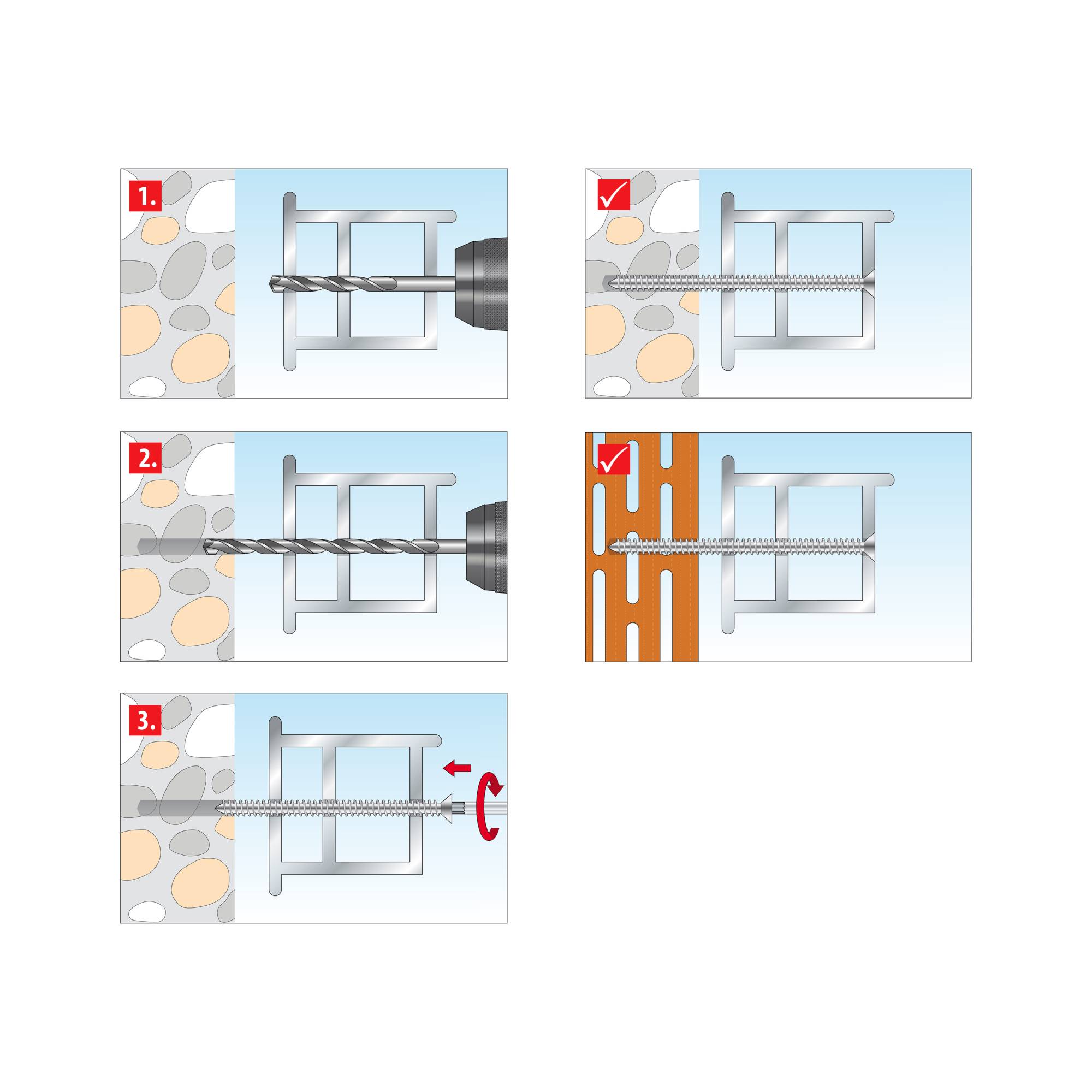 TOX-Dübel-Techn. Rahmenschraube Window Pro FK 7,5x132 mm