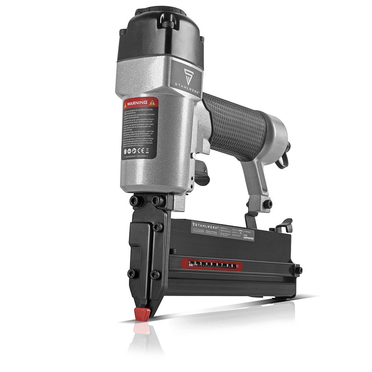 STAHLWERK Druckluft Nagler DN-50 ST 2 in 1 mit 5-7 Bar Arbeitsdruck