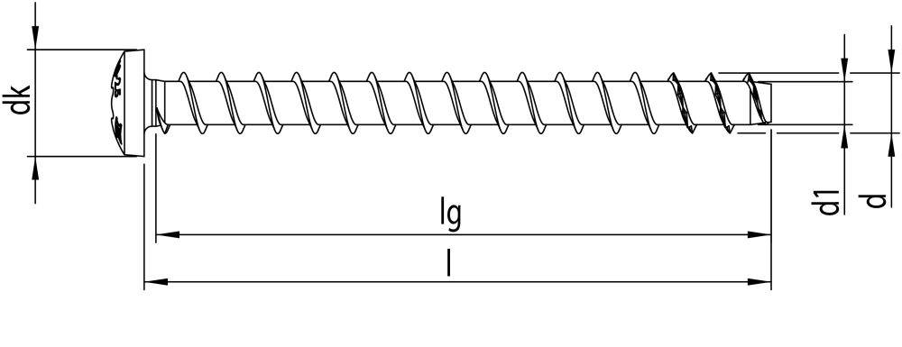 HECO Schrauben 54279, 200x -04019787542791