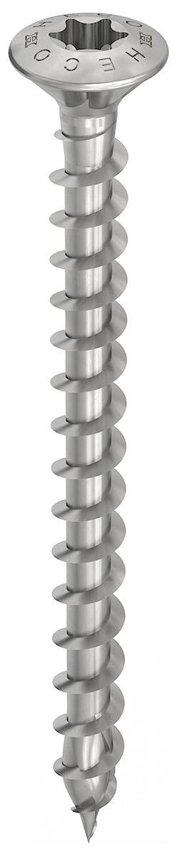HECO-TOPIX-plus Holzschraube Edelstahl A2 Linsensenkkopf HD variables Vollgewinde 4x25 - 200 Stück