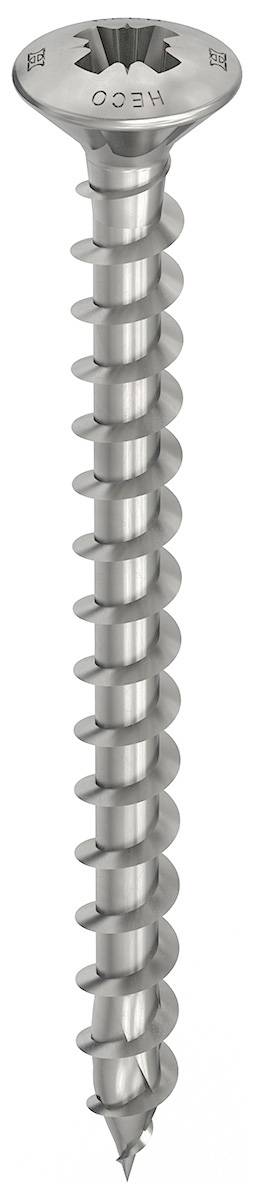HECO-TOPIX-plus Holzschraube Edelstahl A2 Linsensenkkopf PZ variables Vollgewinde 4x30 - 200 Stück