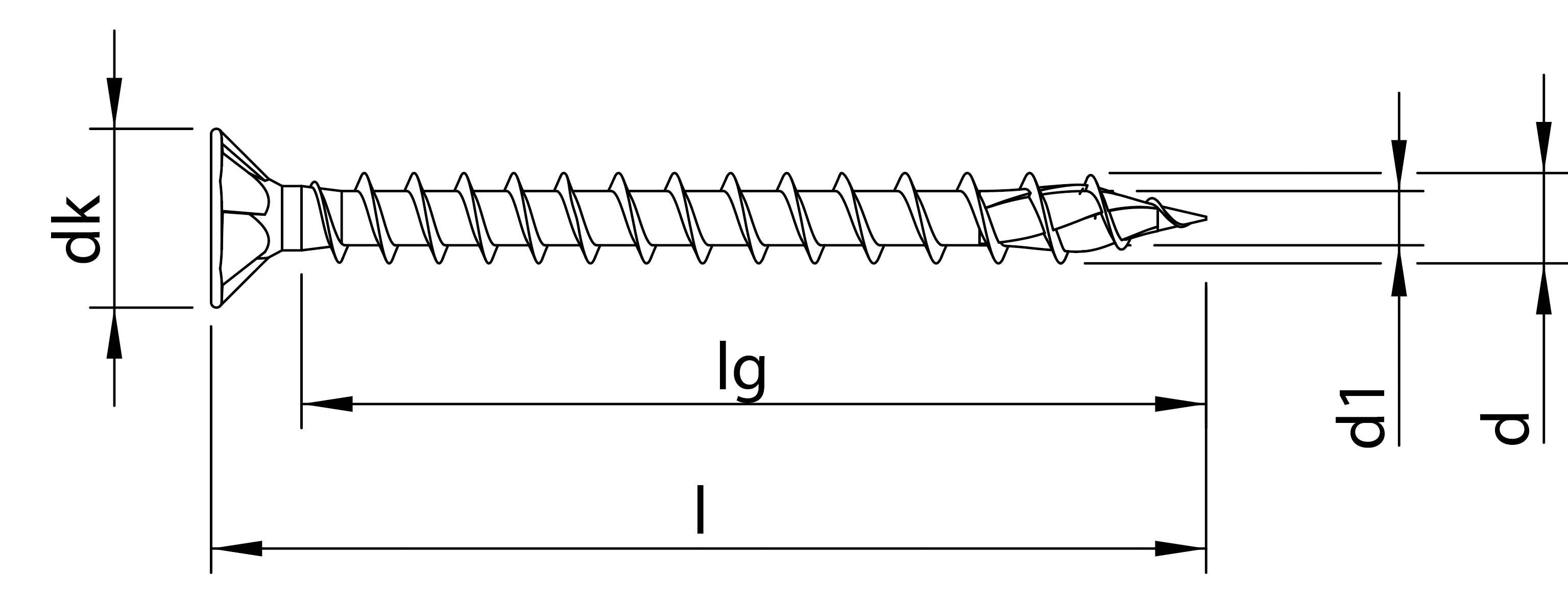HECO-TOPIX-plus Holzschraube Stahl verzinkt Senkkopf HD variables Vollgewinde 3,5x15 - 200 Stück