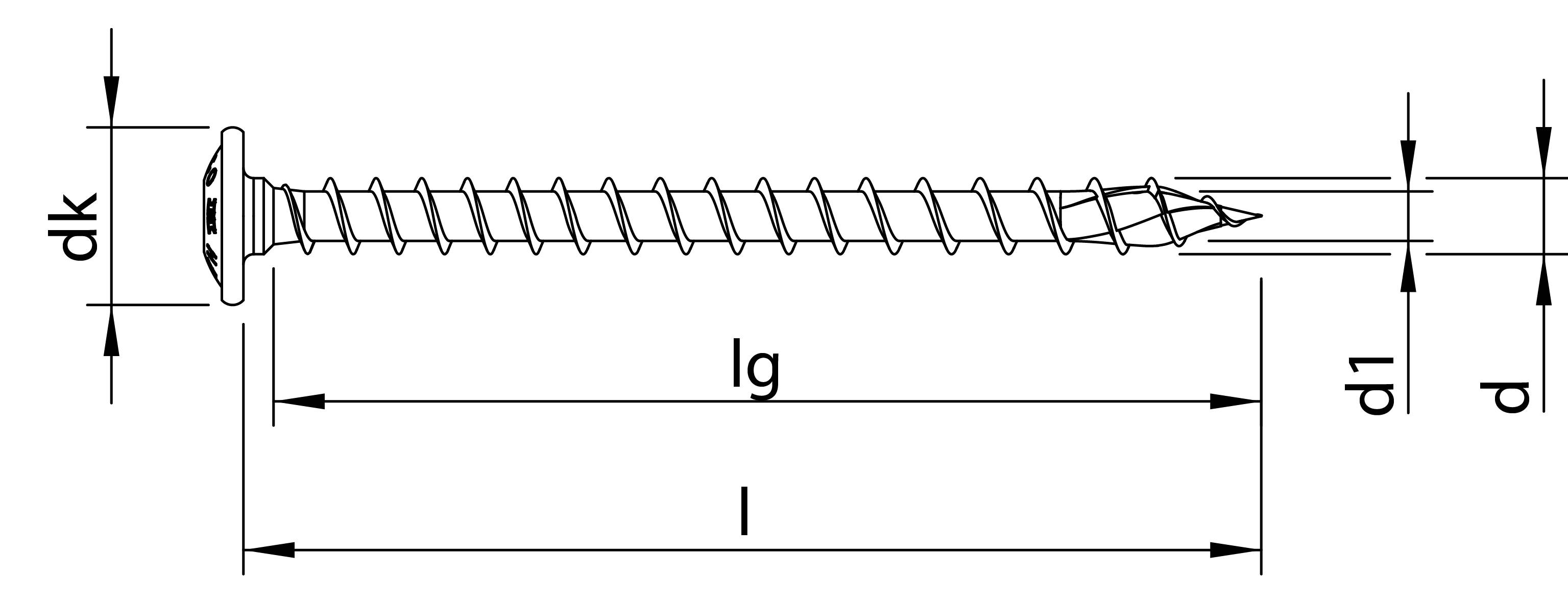 HECO-TOPIX-plus Holzbauschraube Edelstahl A2 Tellerkopf TX Vollgewinde 8x50 - 50 Stück