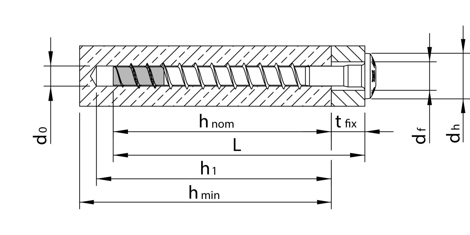 HECO MULTI-MONTI-plus P Betonschraube Schraubanker Edelstahl A4 Panhead TX 7,5x45 - 50 Stück