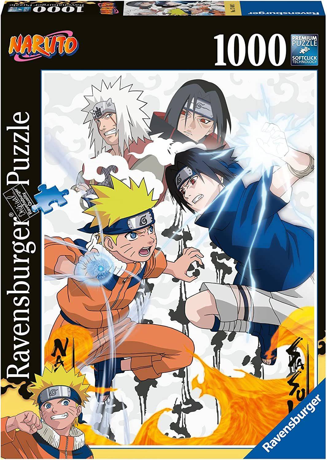 Ravensburger RAV Puzzle Naruto vs. Sasuke 1000 17449 - 1.000er