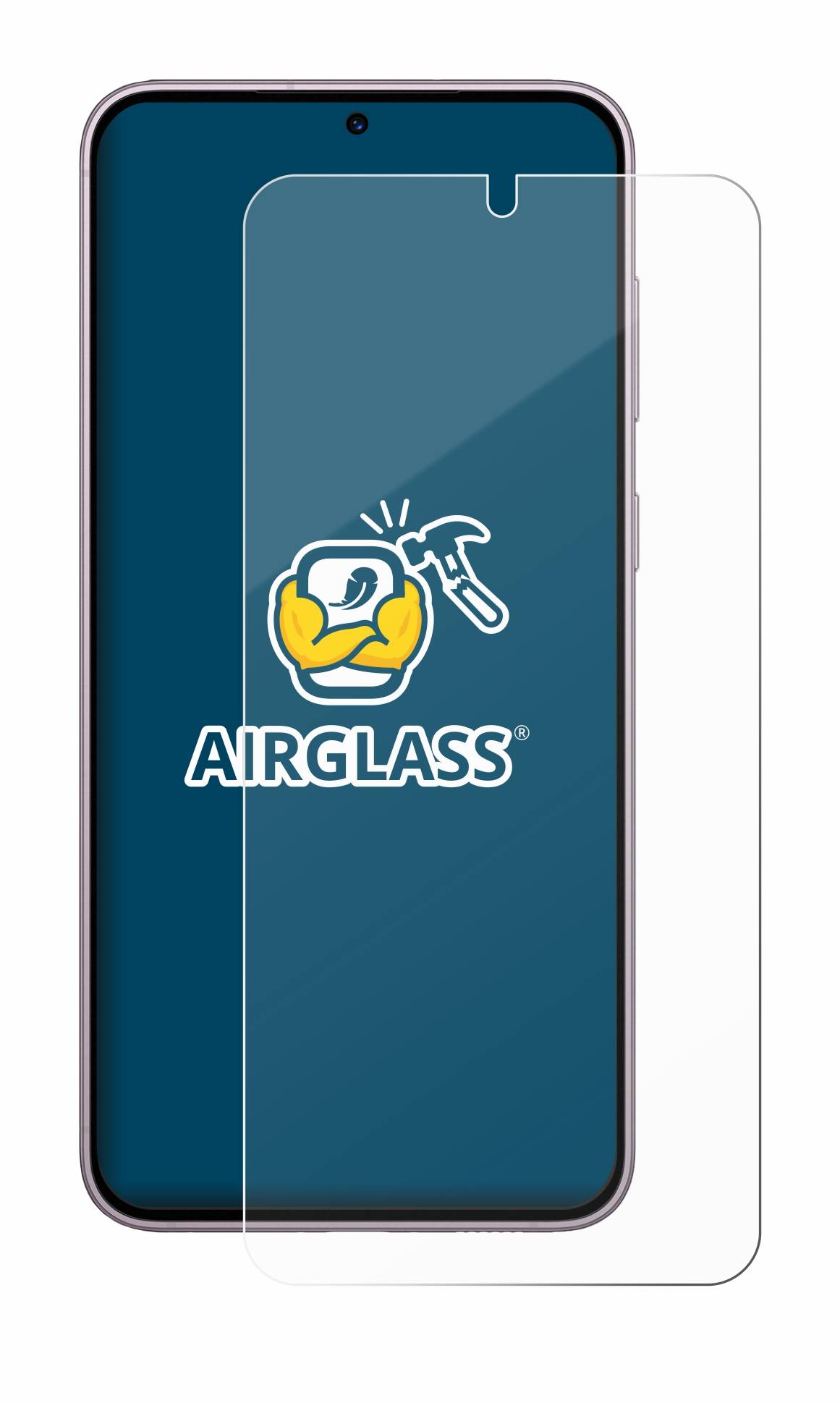 BROTECT AirGlass Glas Schutz-Folie für Samsung Galaxy S23 Plus - Schutzglas