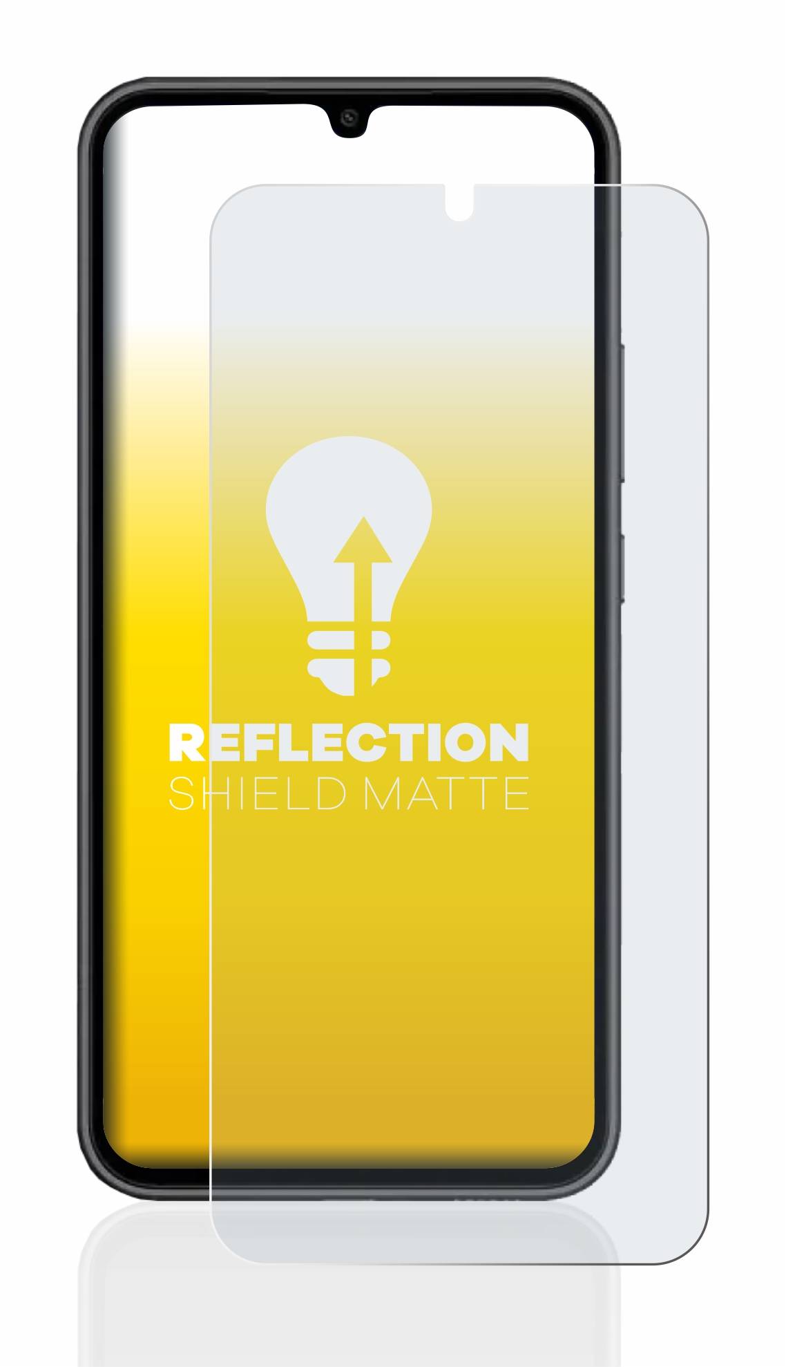 upscreen Reflection Shield Matt Schutzfolie für Samsung Galaxy A34 5G