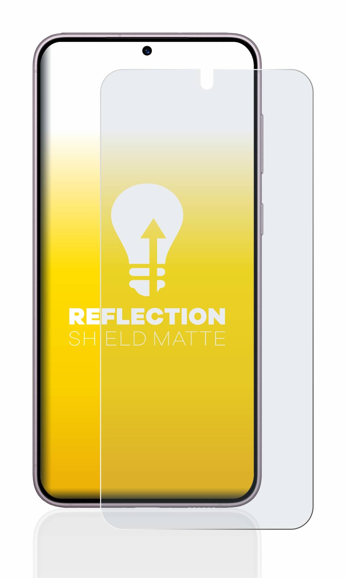 upscreen Reflection Shield Matt Schutzfolie für Samsung Galaxy S23