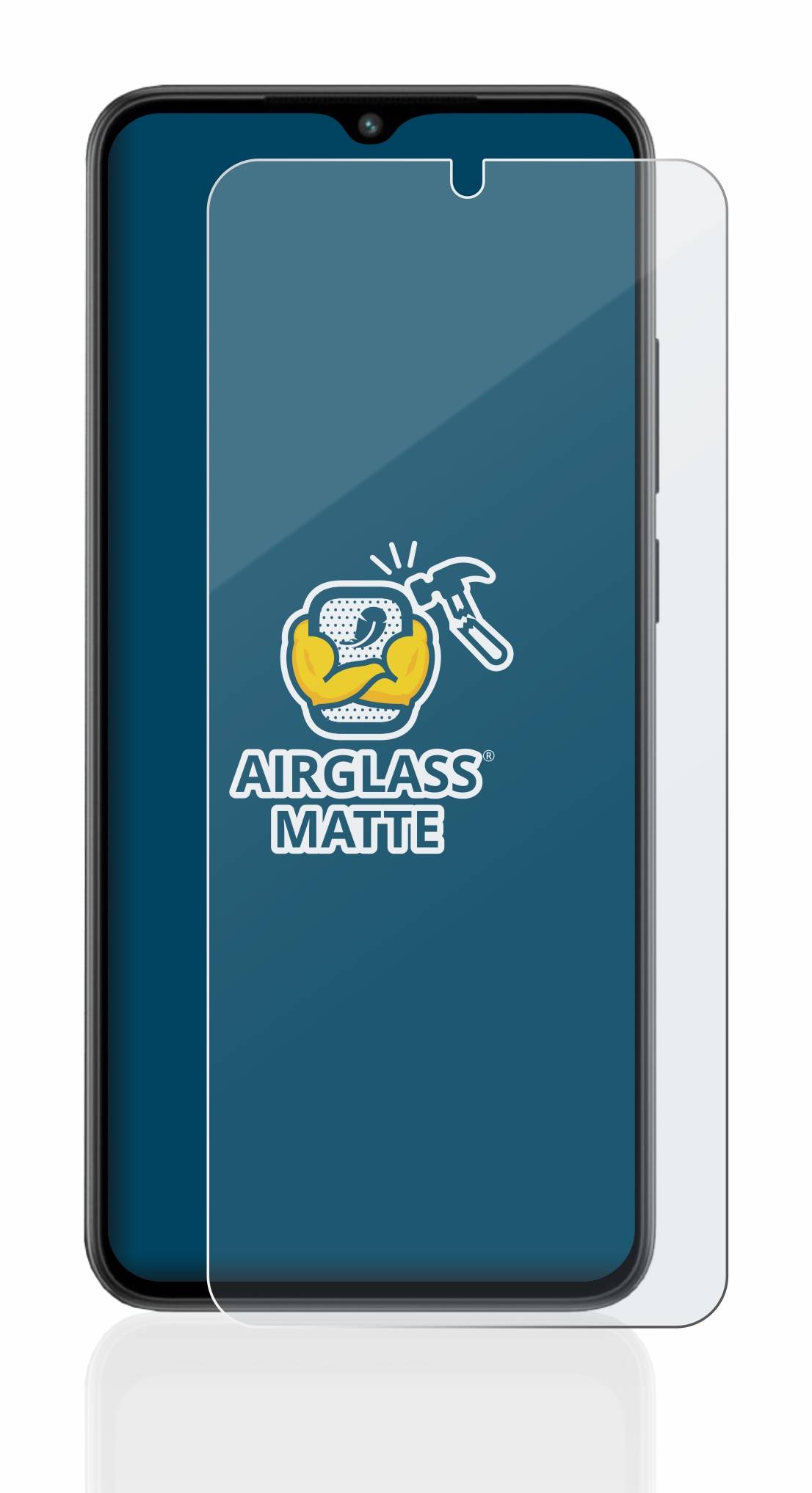 BROTECT AirGlass Matt Glas Schutz Folie für Xiaomi Redmi A2
