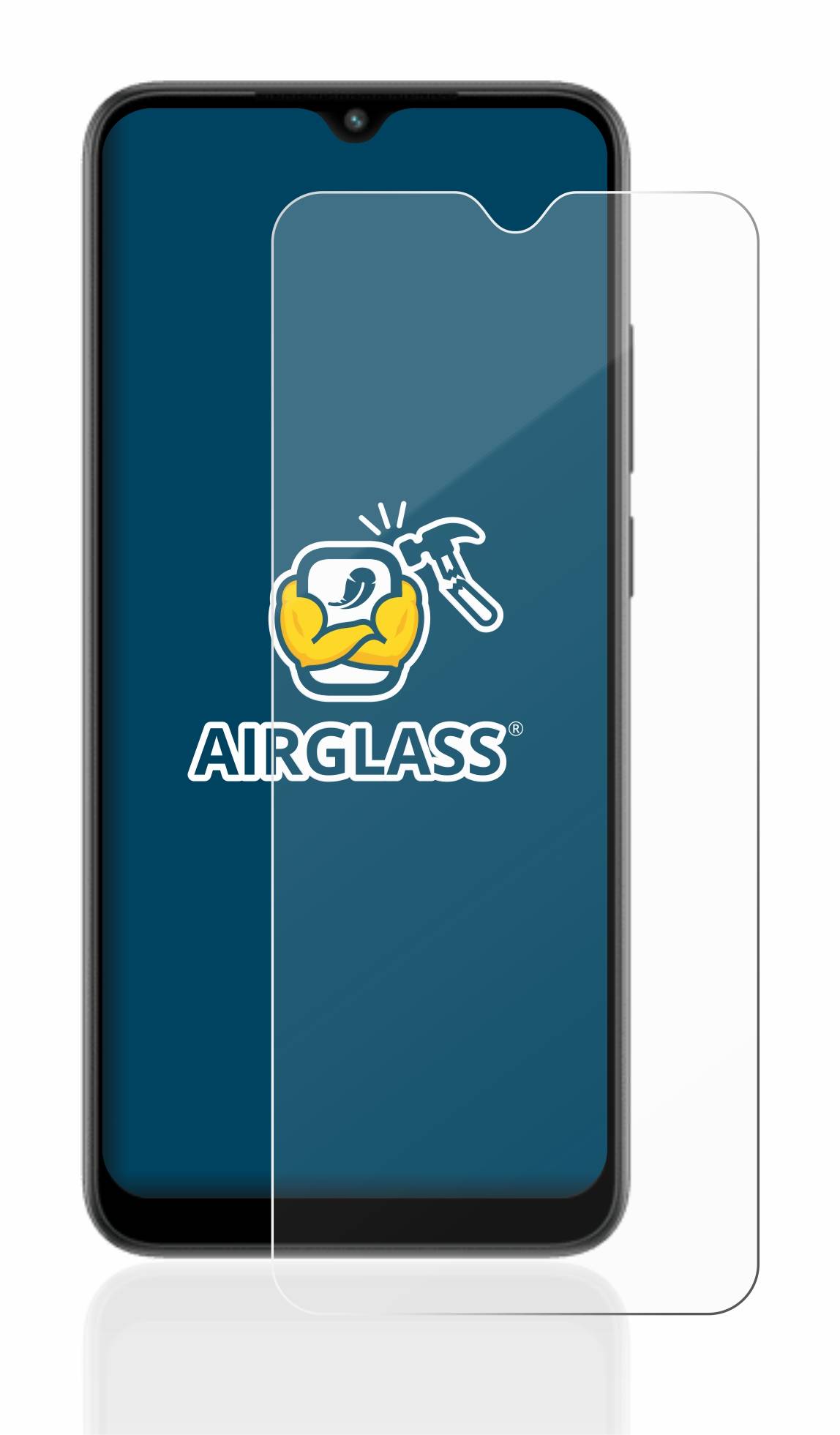 BROTECT AirGlass Glas Schutz-Folie für Xiaomi Redmi A1 - Schutzglas