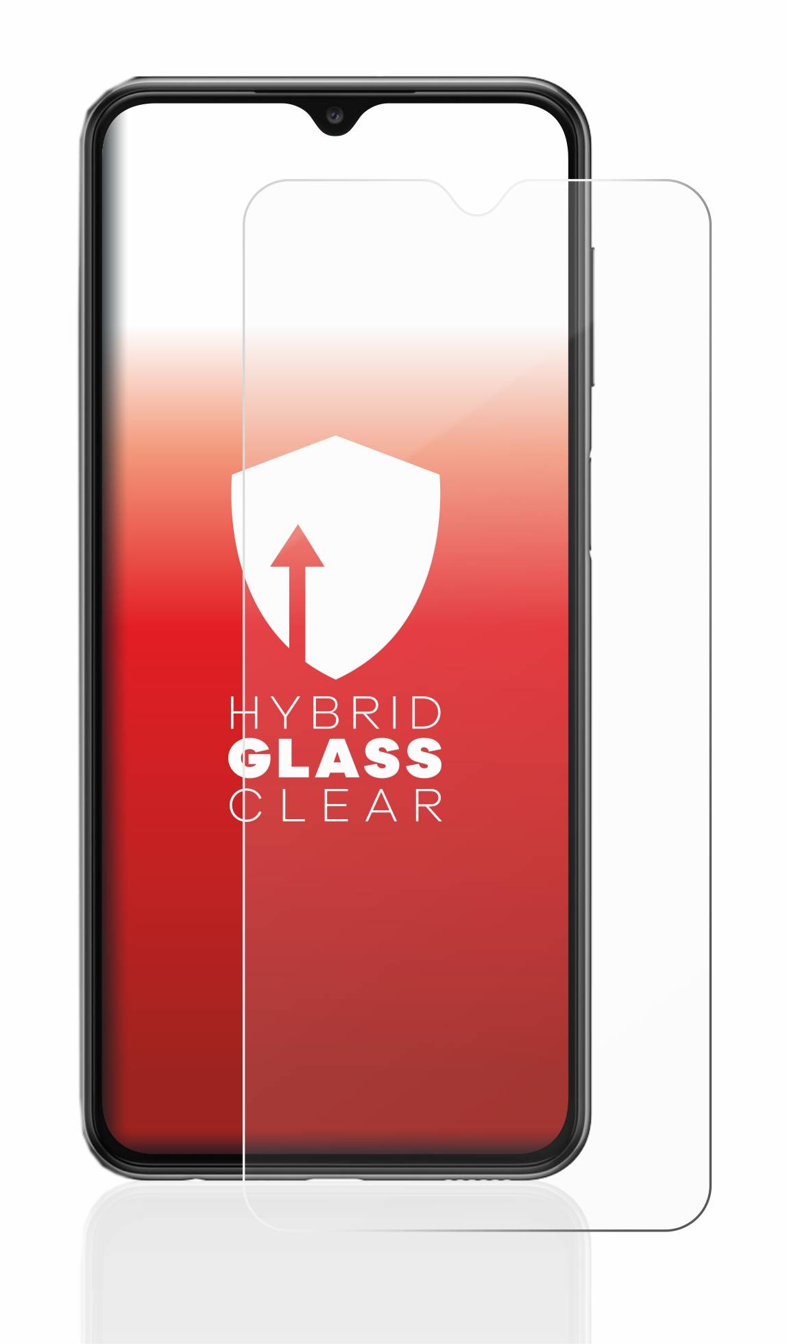 upscreen Hybrid Glas Schutz-Folie für Samsung Galaxy A23 5G