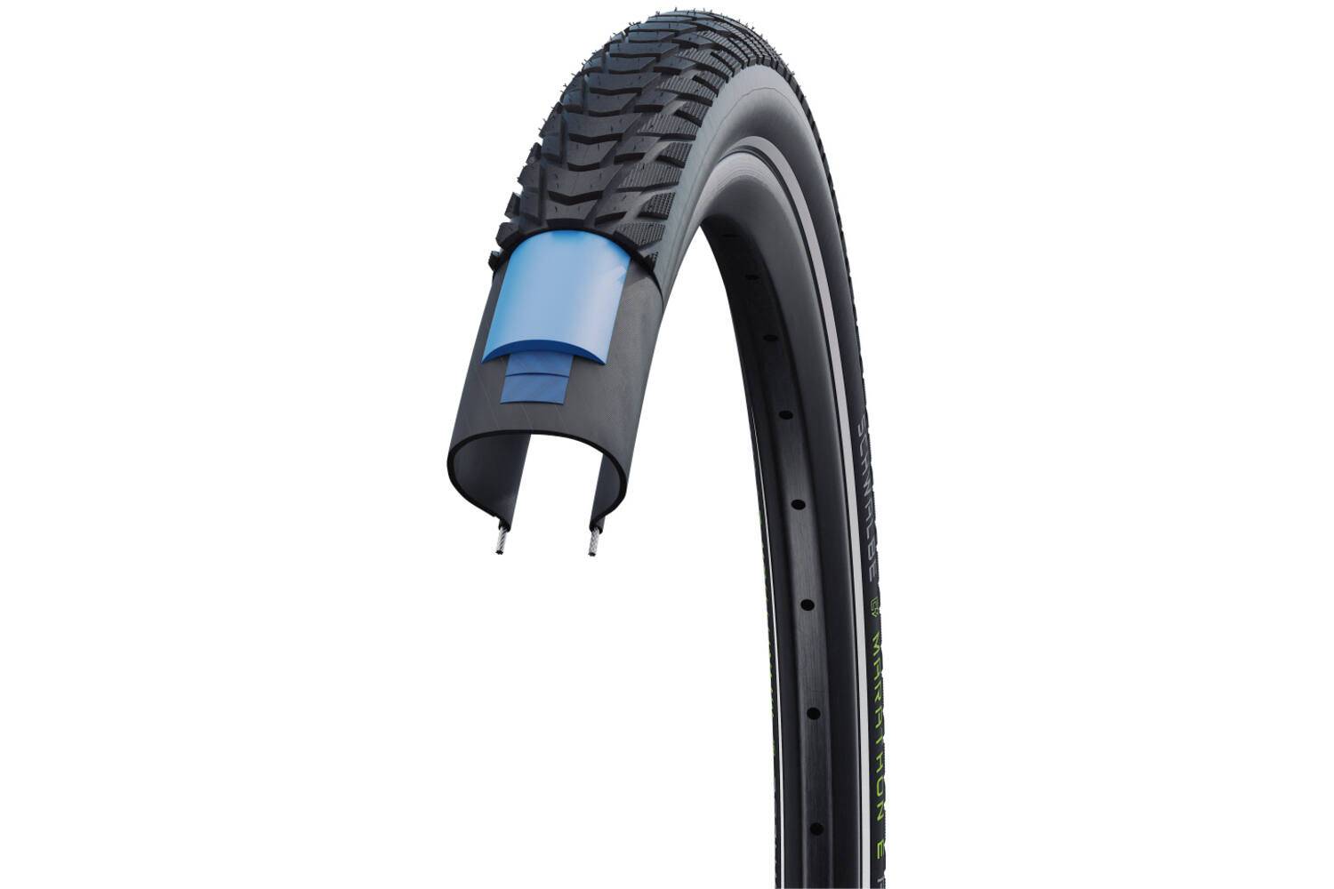 Schwalbe Marathon E-Plus Performance Line 28 x 2,00 50-622 mm-schwarz mit Reflexion