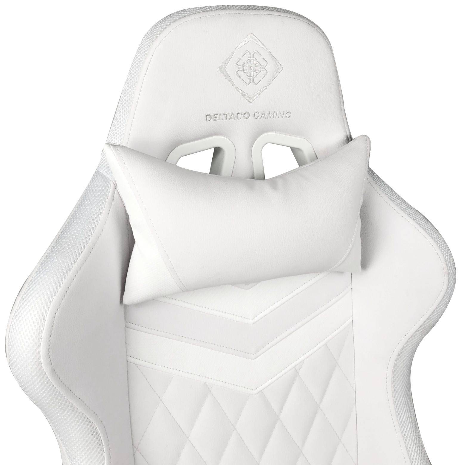 DELTACO GAMING GAM-080-W Gaming-Stuhl Weiß