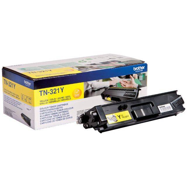 Brother Toner TN-321Y Original Gelb 1500 Seiten TN321Y