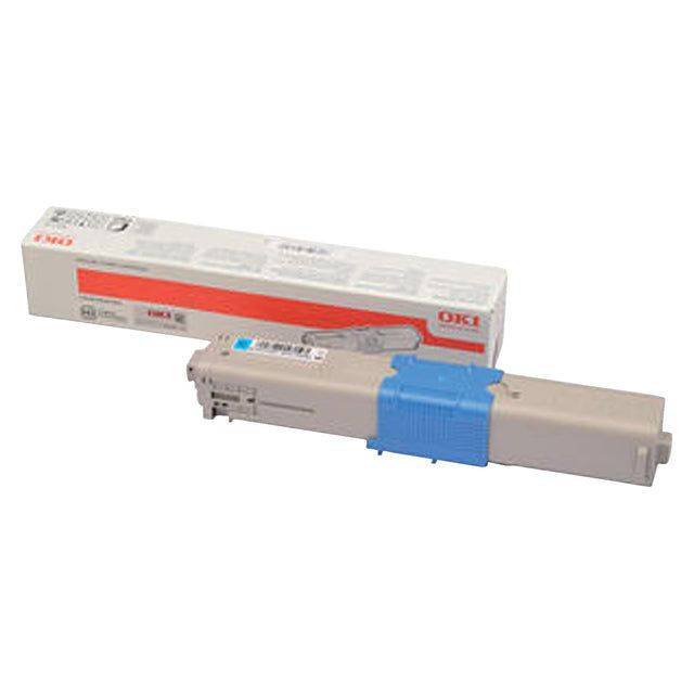 OKI Toner C332 MC363 Original Cyan 1500 Seiten 46508715