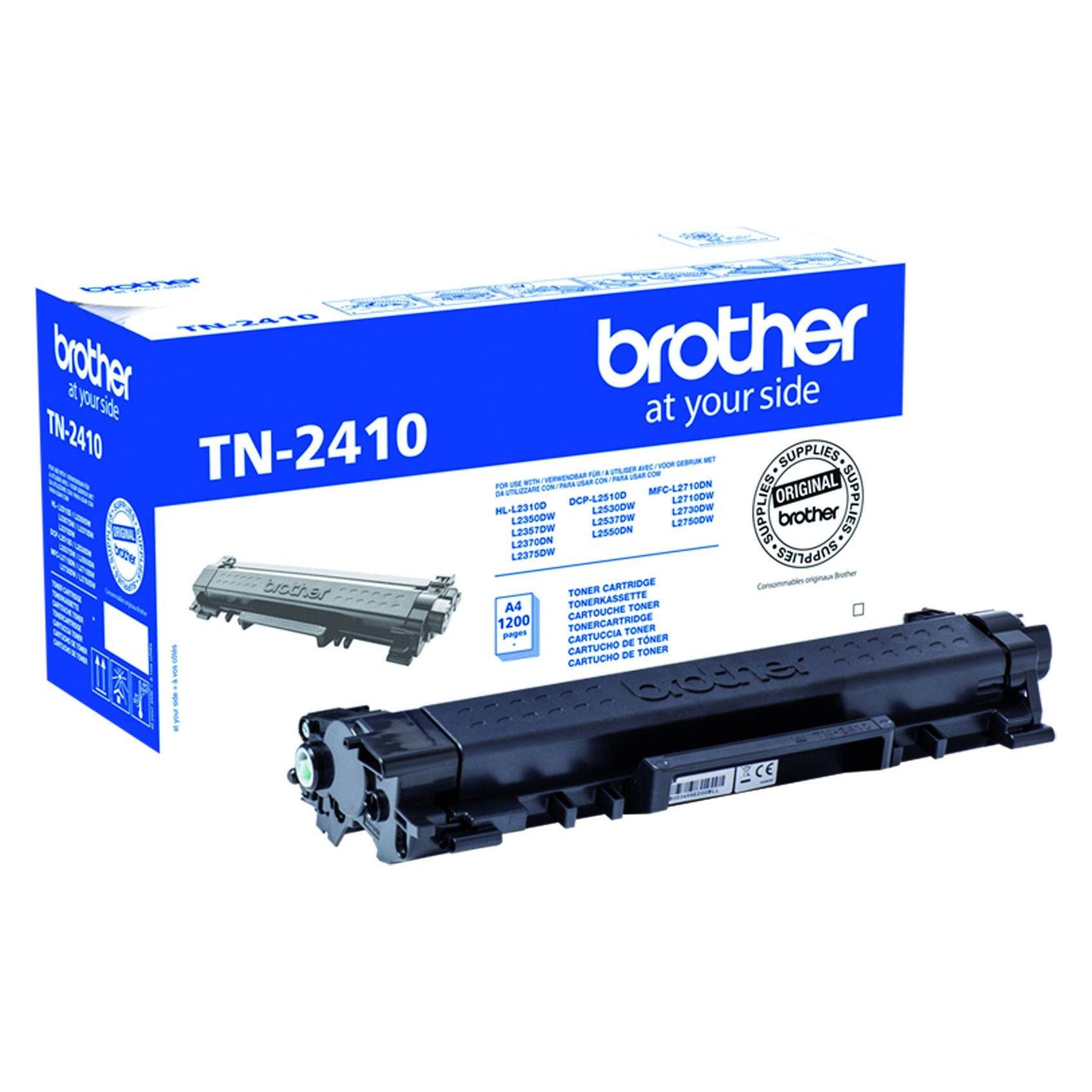 Brother Toner TN-2410 Original Schwarz 1200 Seiten TN2410