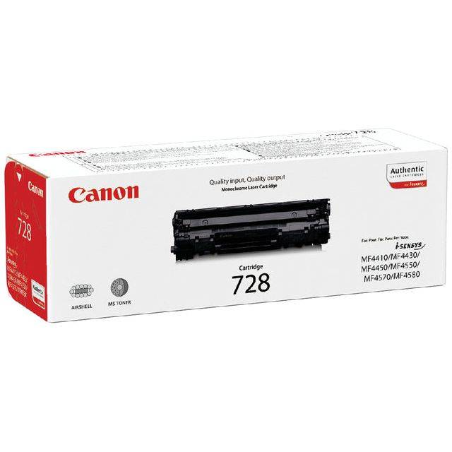 Canon Toner 728 Original Schwarz 2100 Seiten 3500B002