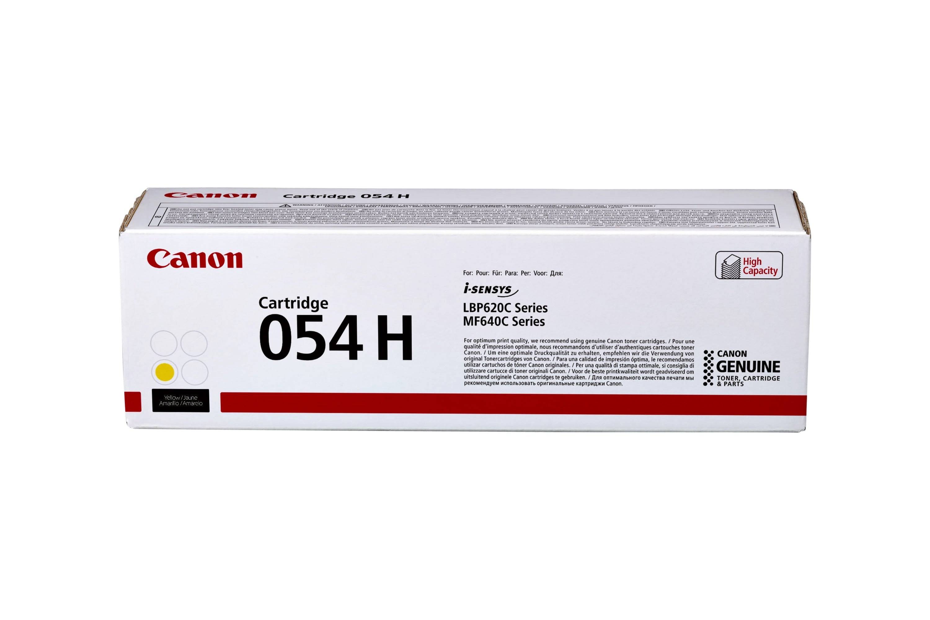 Canon Toner 054H Original Gelb 2300 Seiten 3025C002