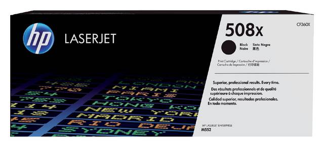 HP Toner 508X Original Schwarz 12500 Seiten CF360X