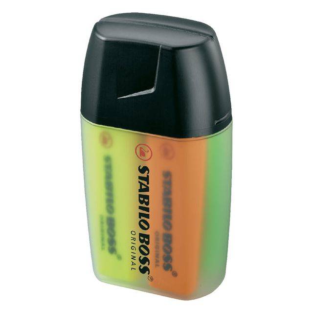 STABILO Textmarker BOSS ORIGINAL, 4er BIG BOSS Box