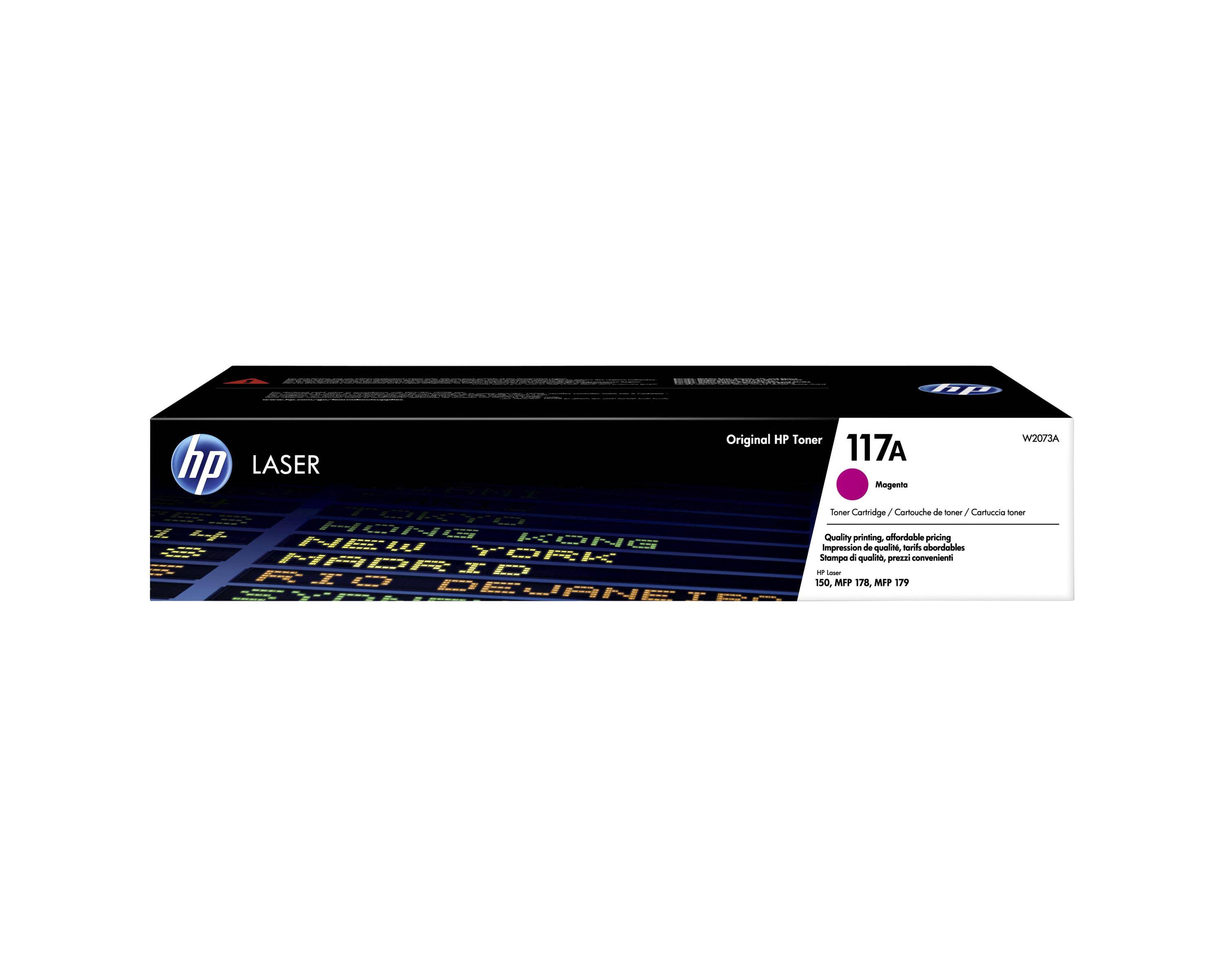 HP Toner 117A Original Magenta 700 Seiten W2073A